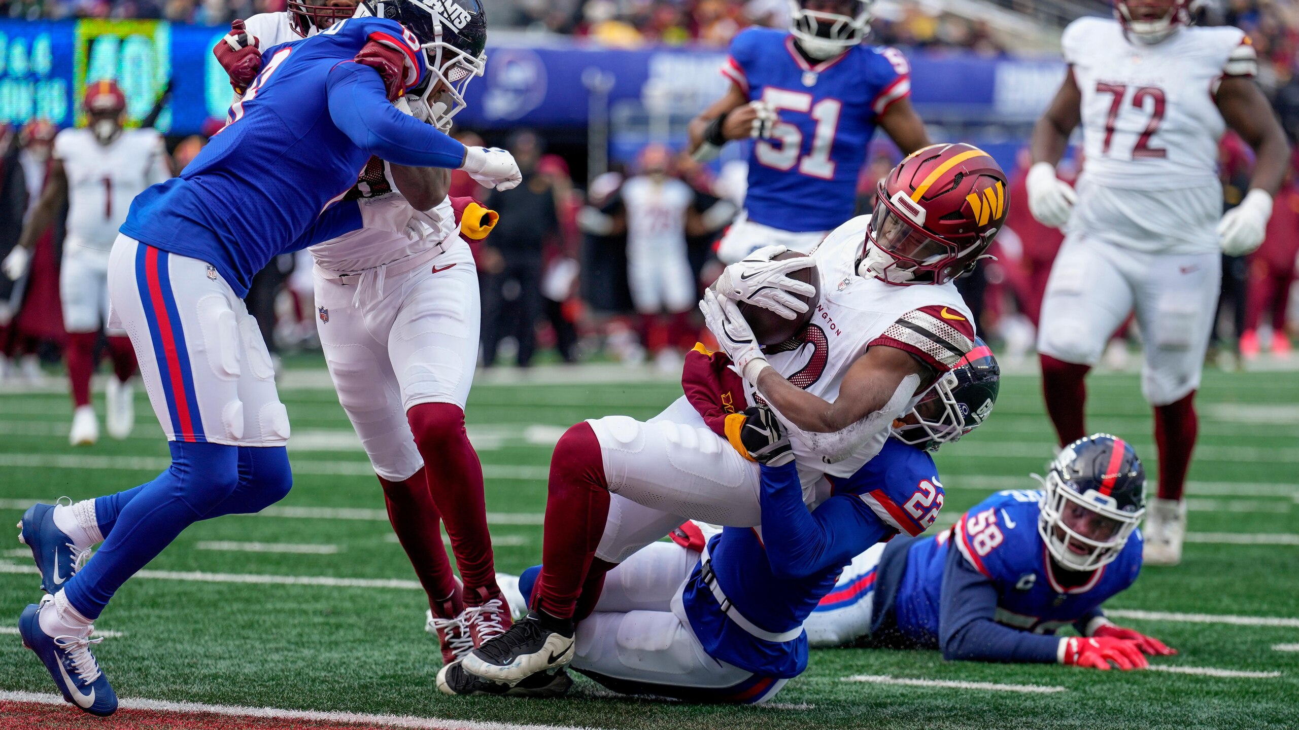 Commanders Giants Football
