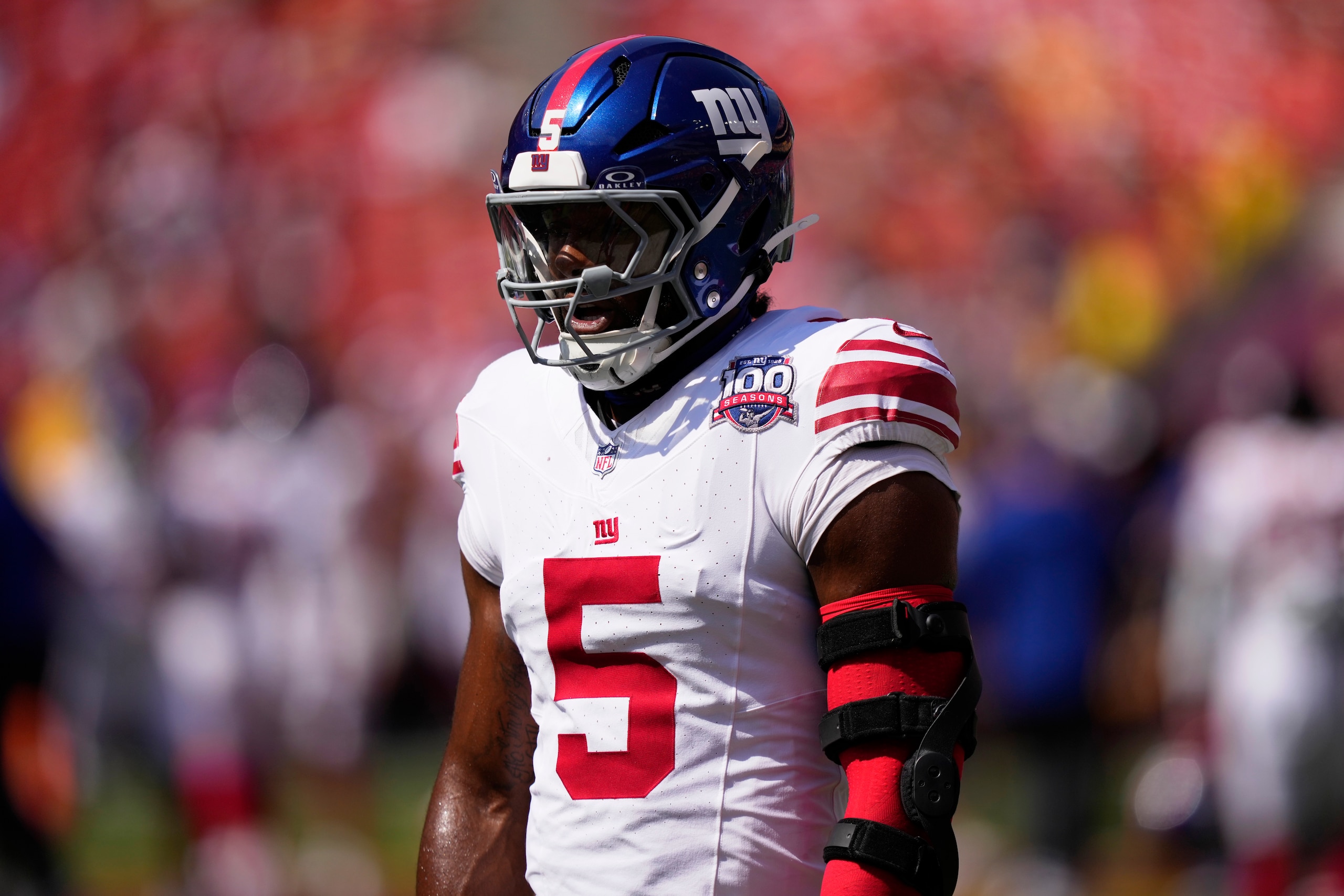 Giants Commanders Football