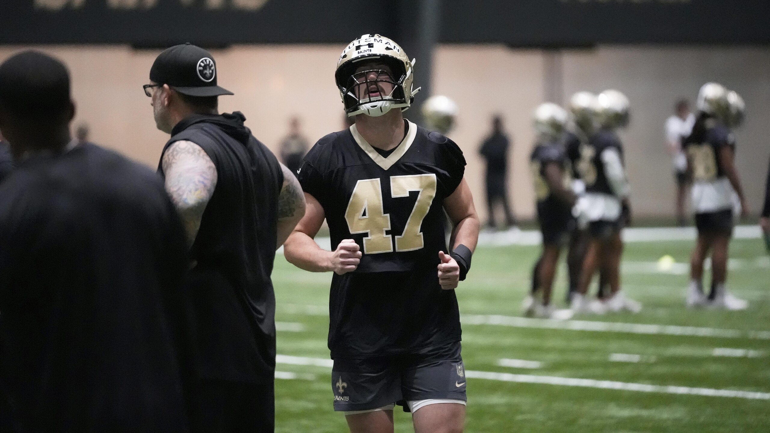 Saints Rookie Camp Football