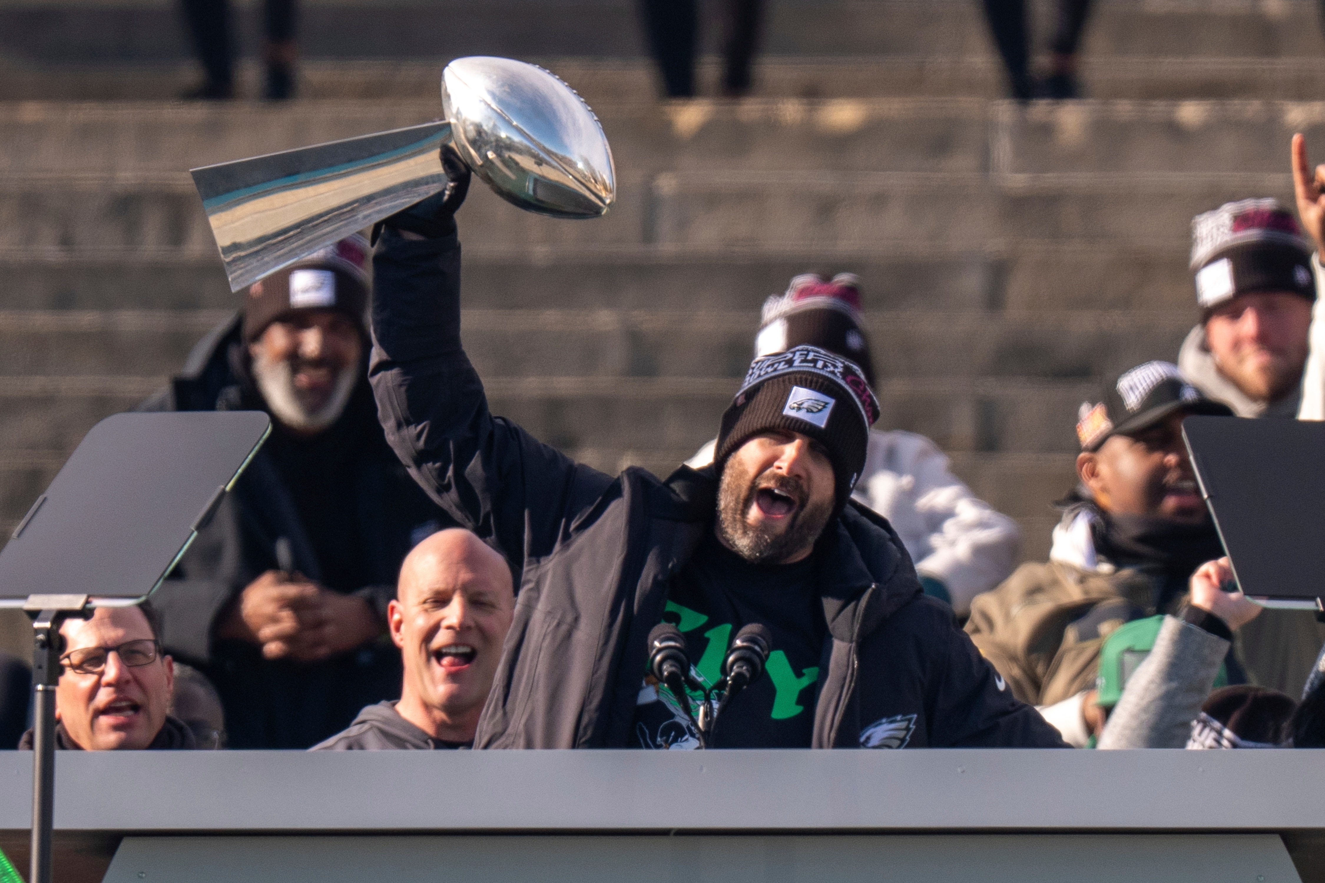 Super Bowl Eagles Parade Football