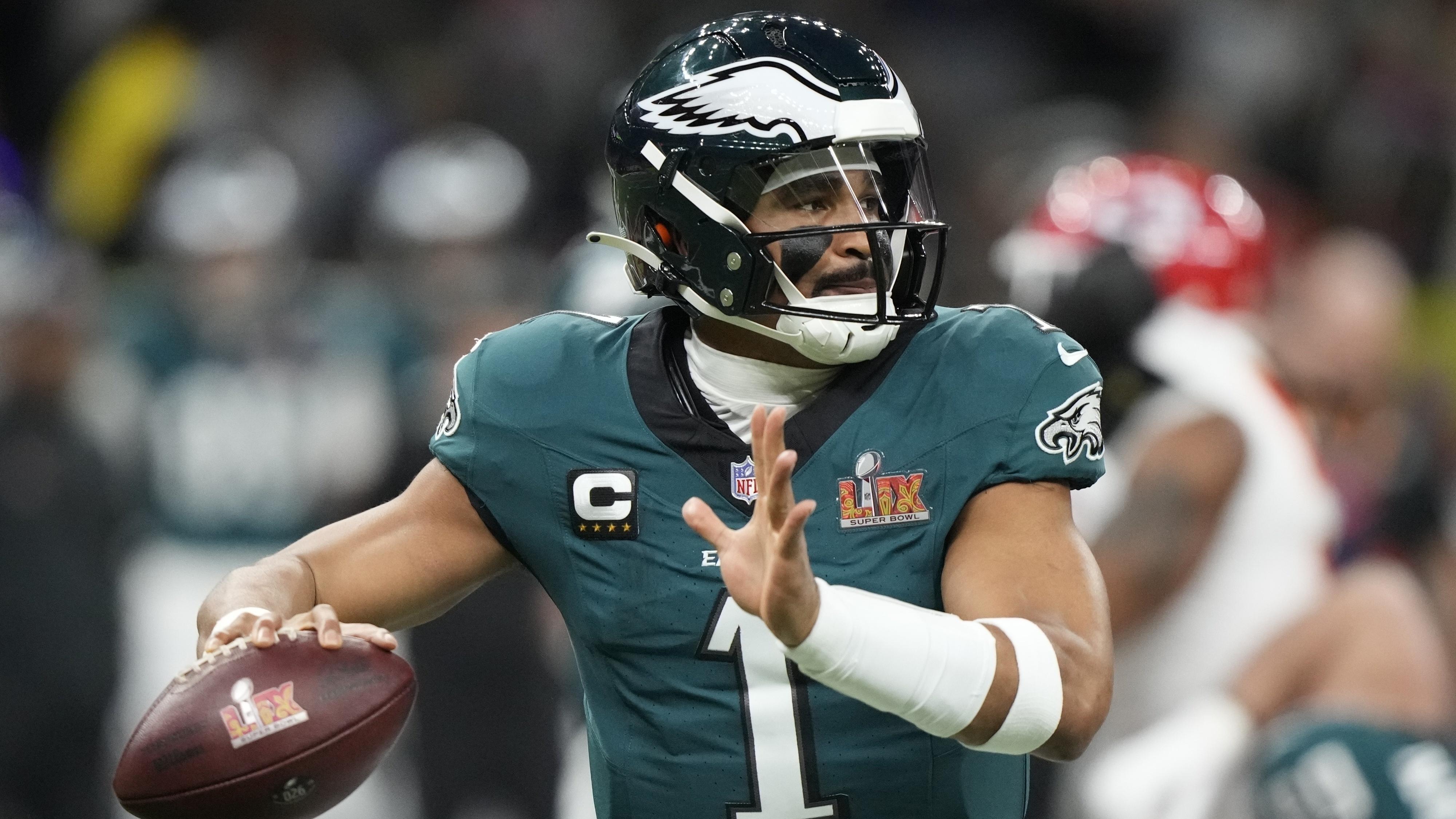 Eagles’ Jalen Hurts, Lions’ Amon-Ra St. Brown Named Nos. 19, 20 on 2025 NFL Top 100