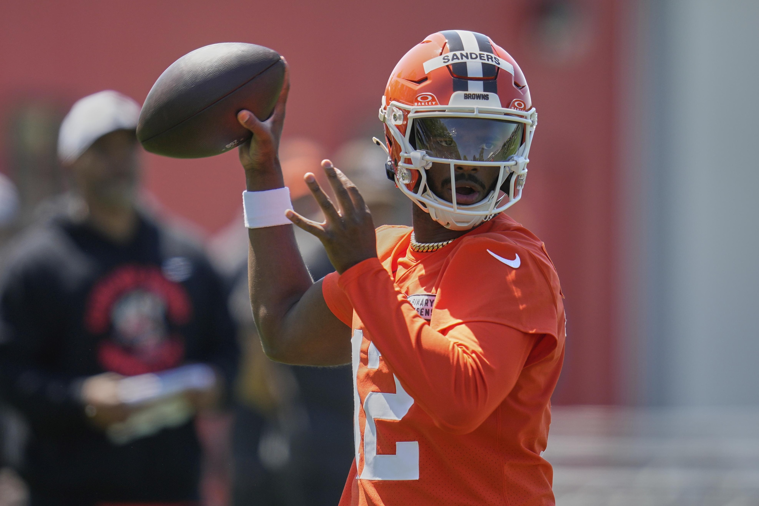 Shedeur Sanders 'Not Looking Too Far into the Future,' Talks Development with Browns