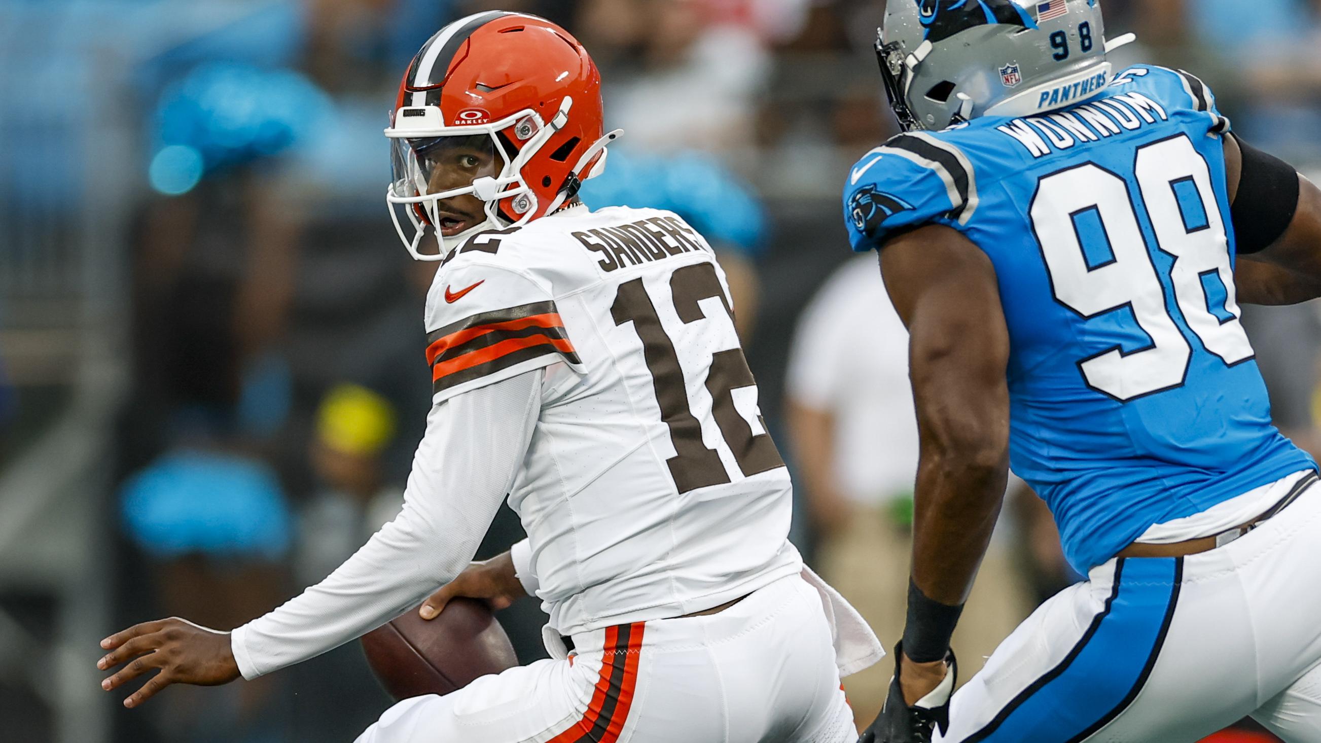 Browns Panthers Football