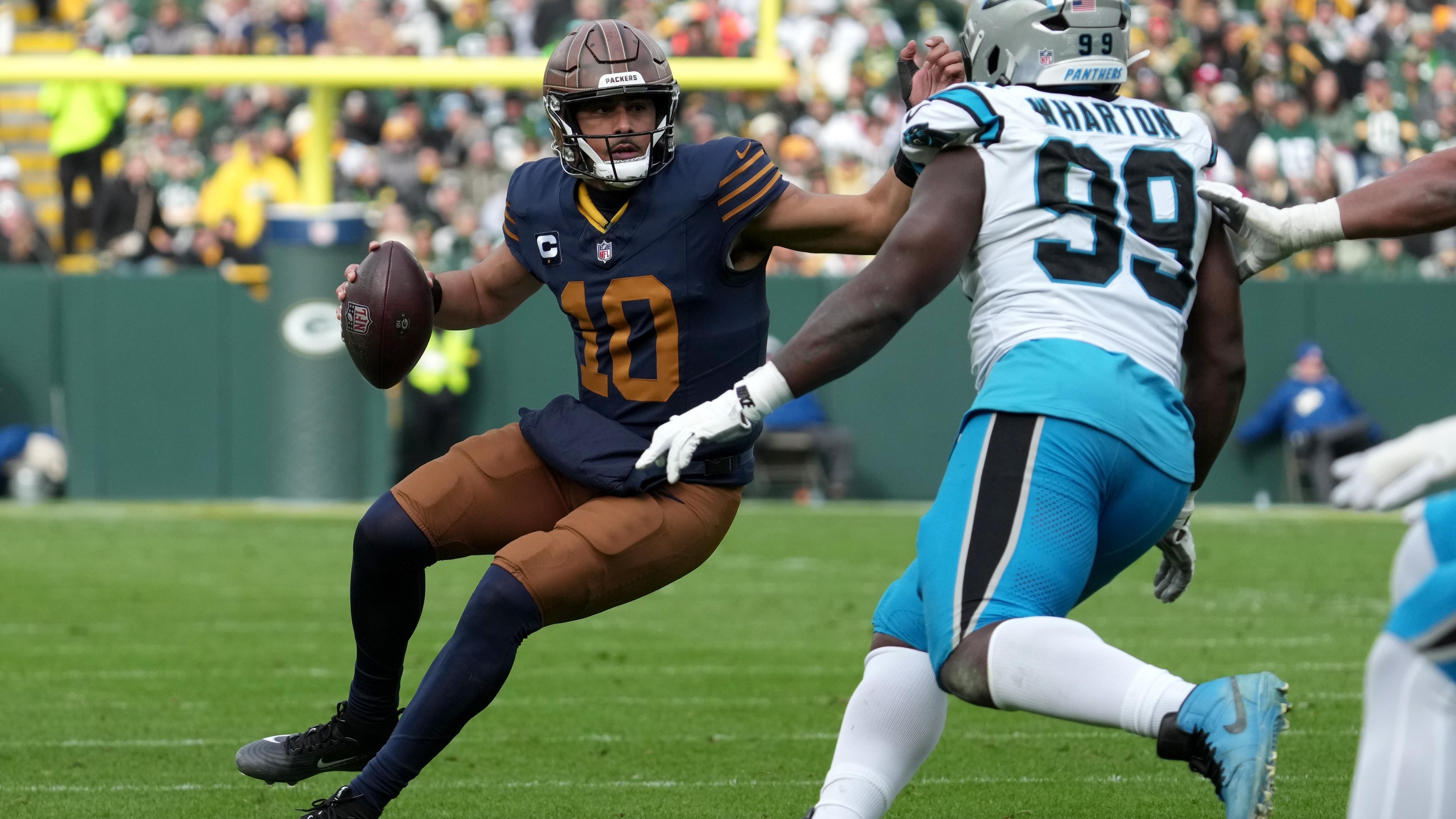 Jordan Love, Packers Baffle NFL Fans with Loss to Panthers After Bryce Young GW Drive