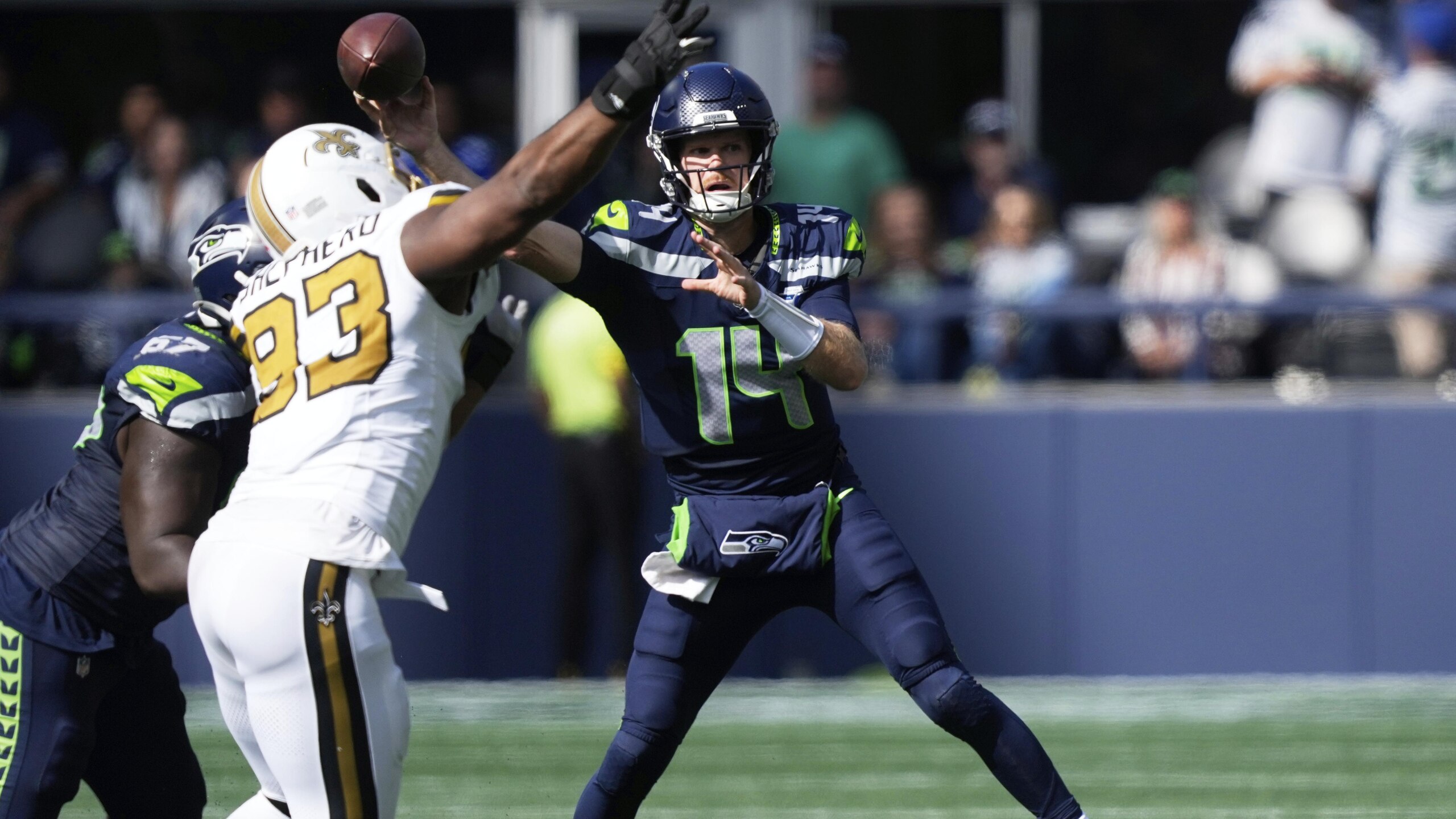 Saints Seahawks Football