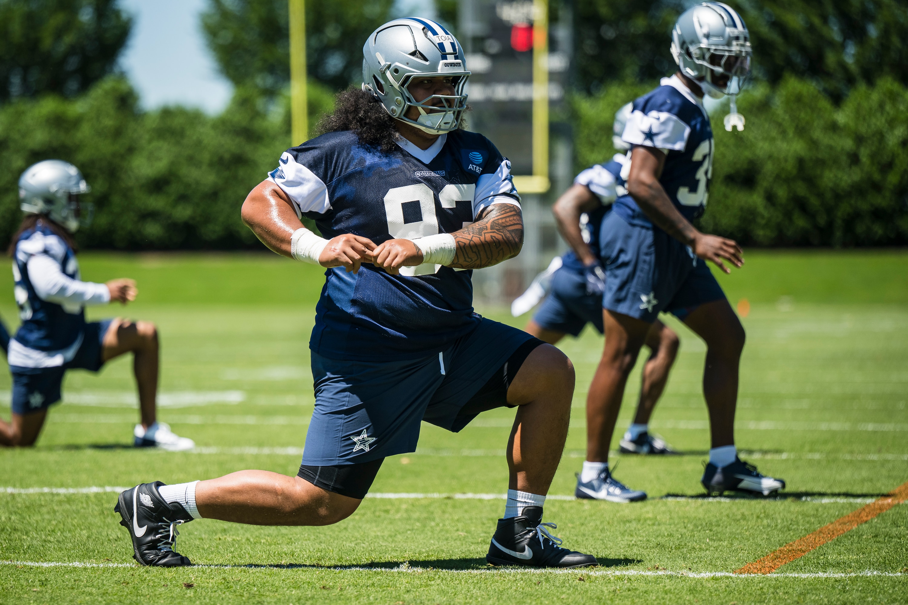 Cowboys Rookie Camp Football