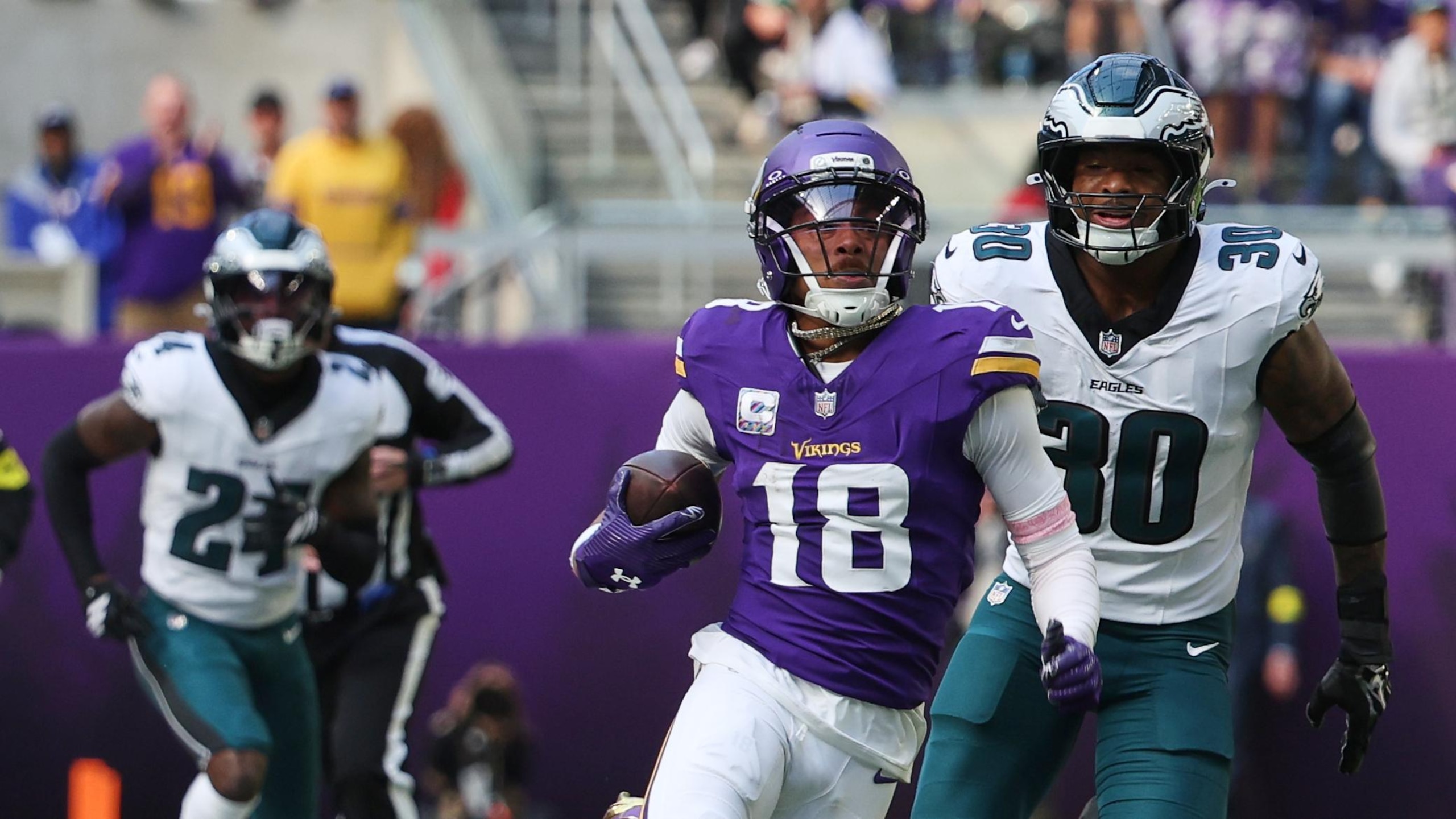 Eagles Vikings Football