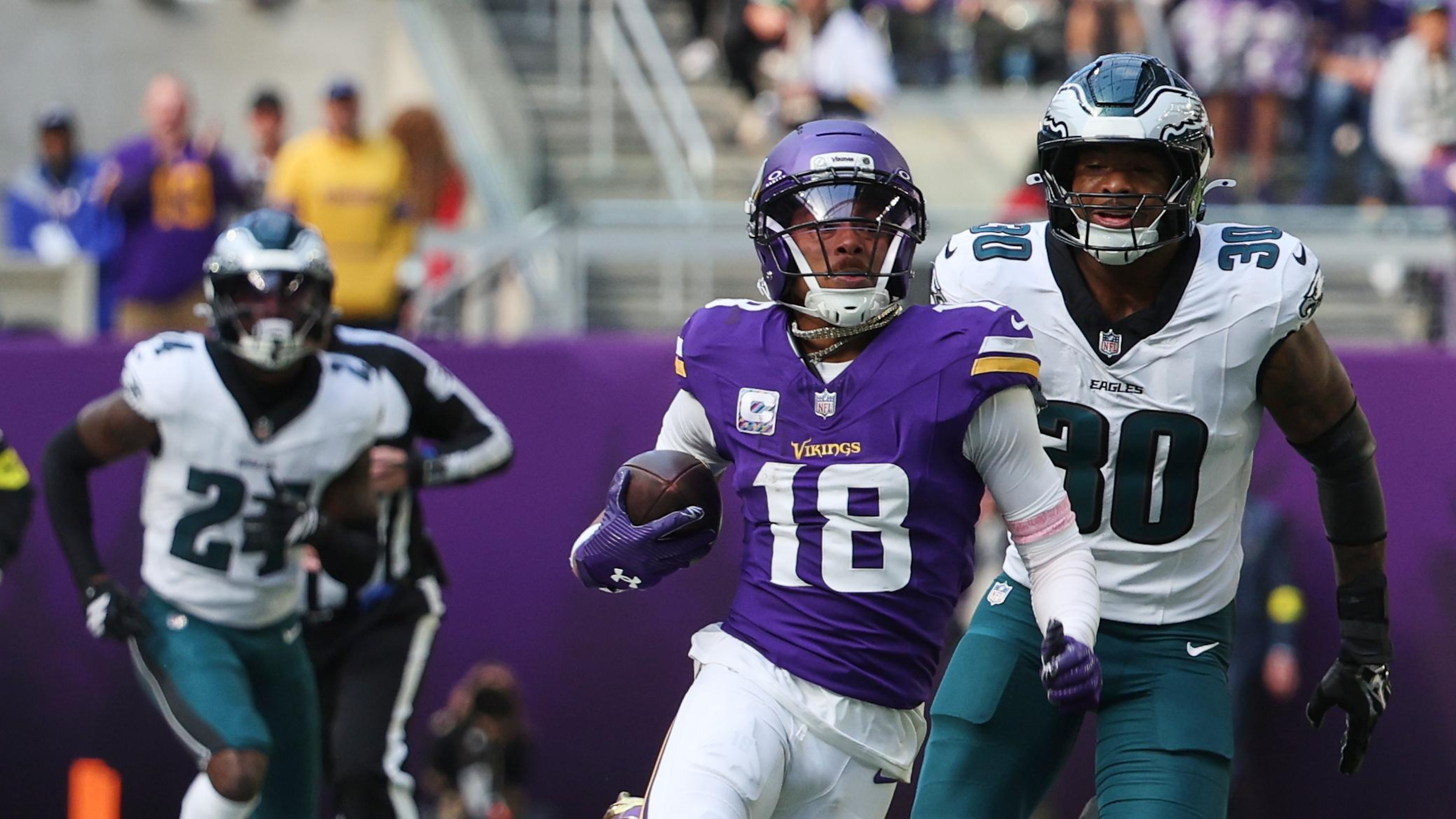 Eagles Vikings Football