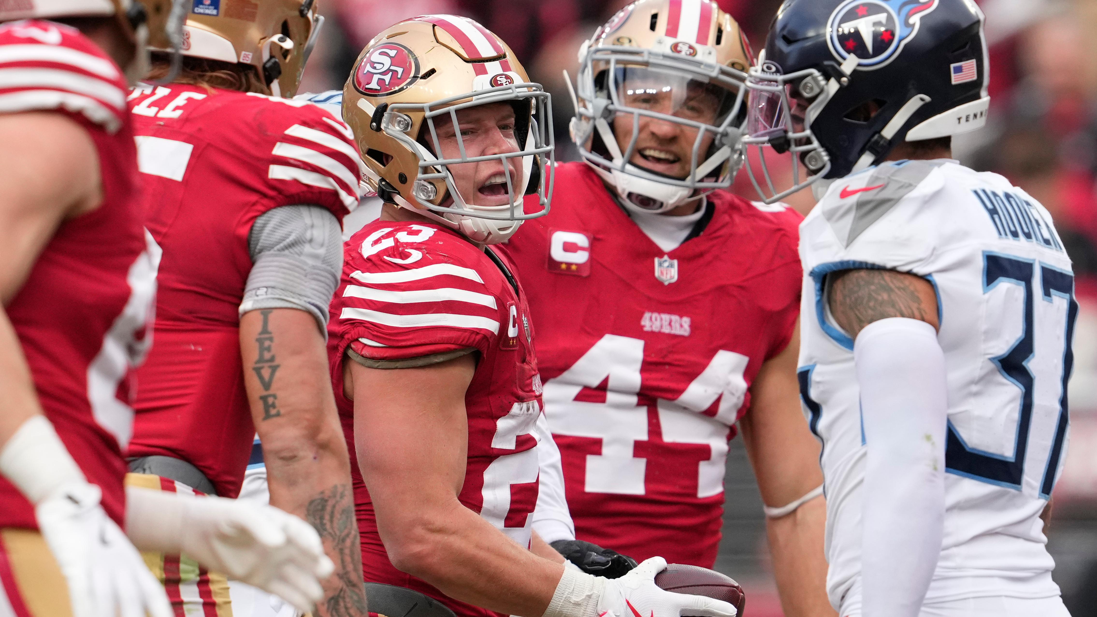 Titans 49ers Football