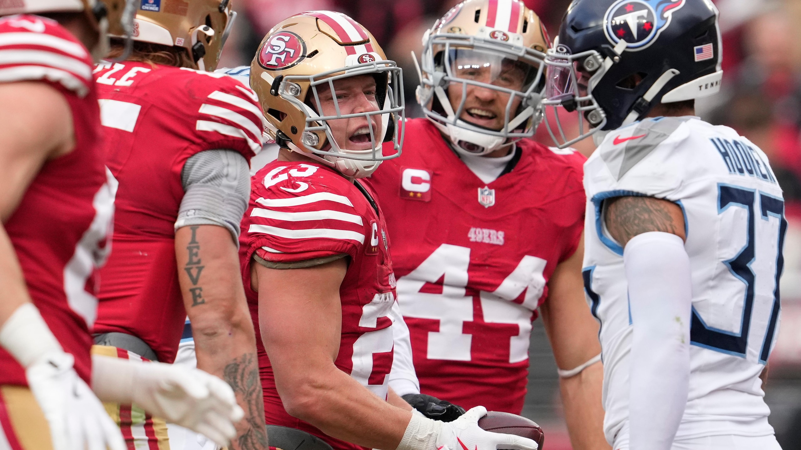 Titans 49ers Football