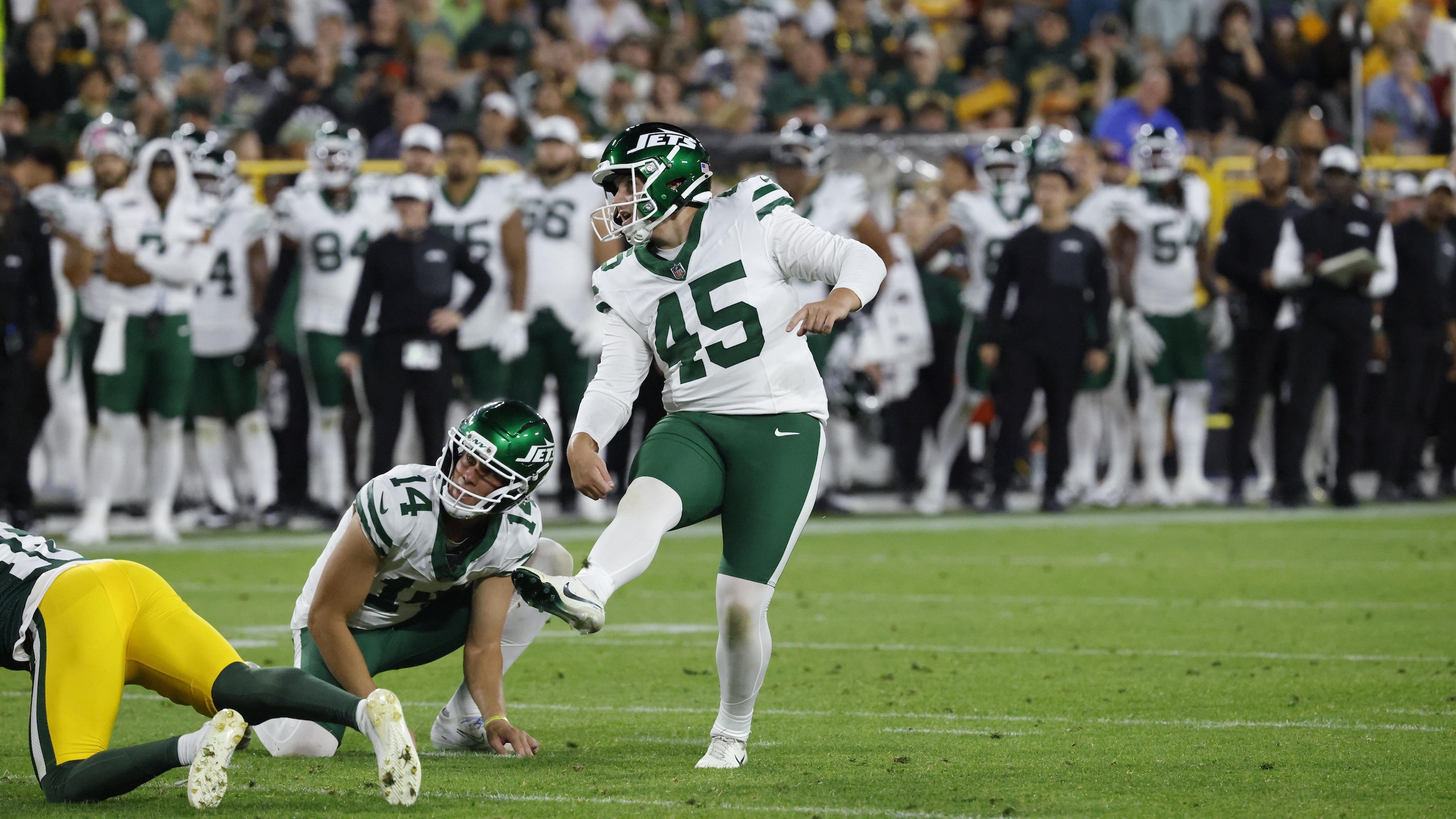 Jets Packers Football