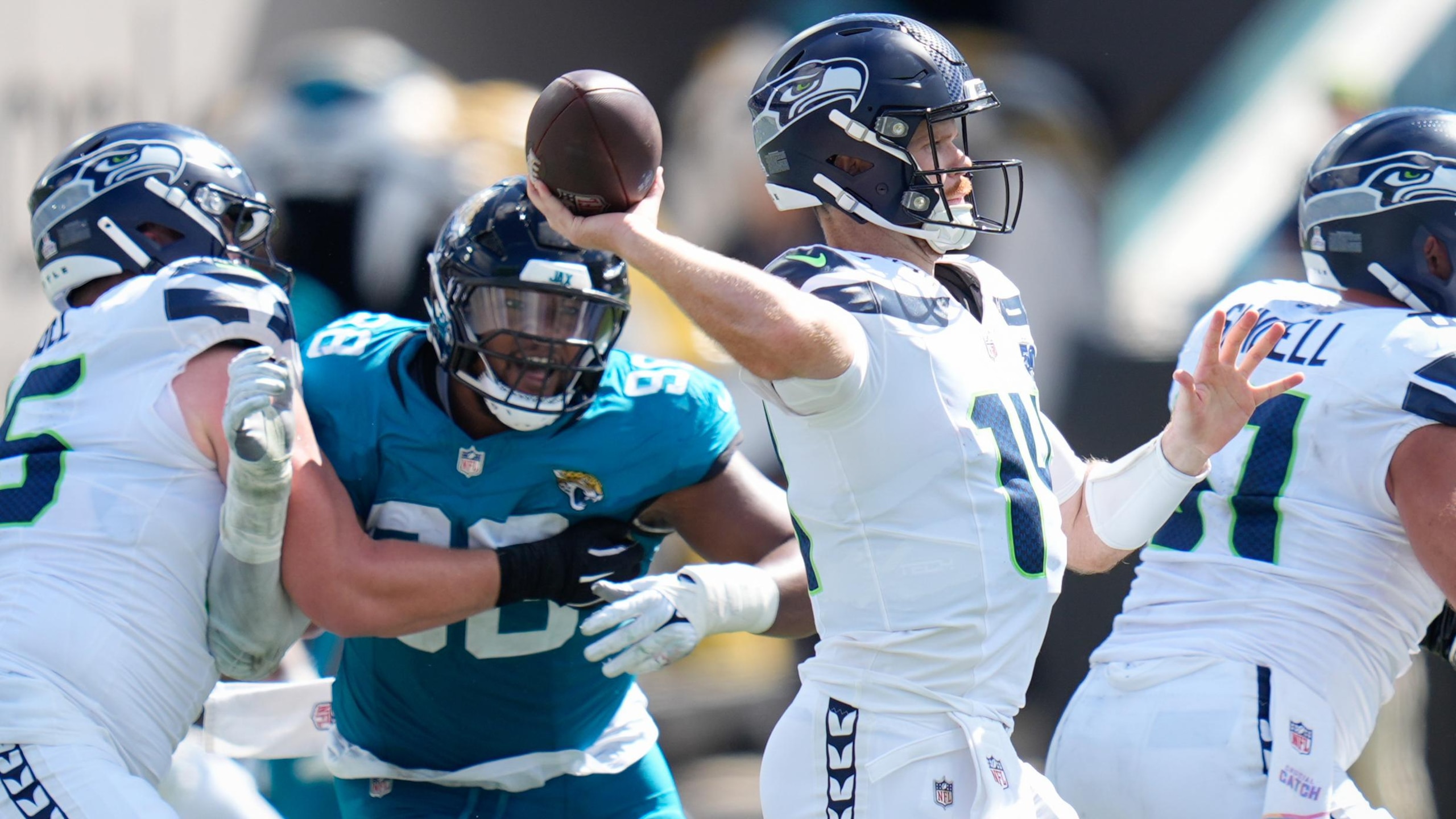 Seahawks Jaguars Football