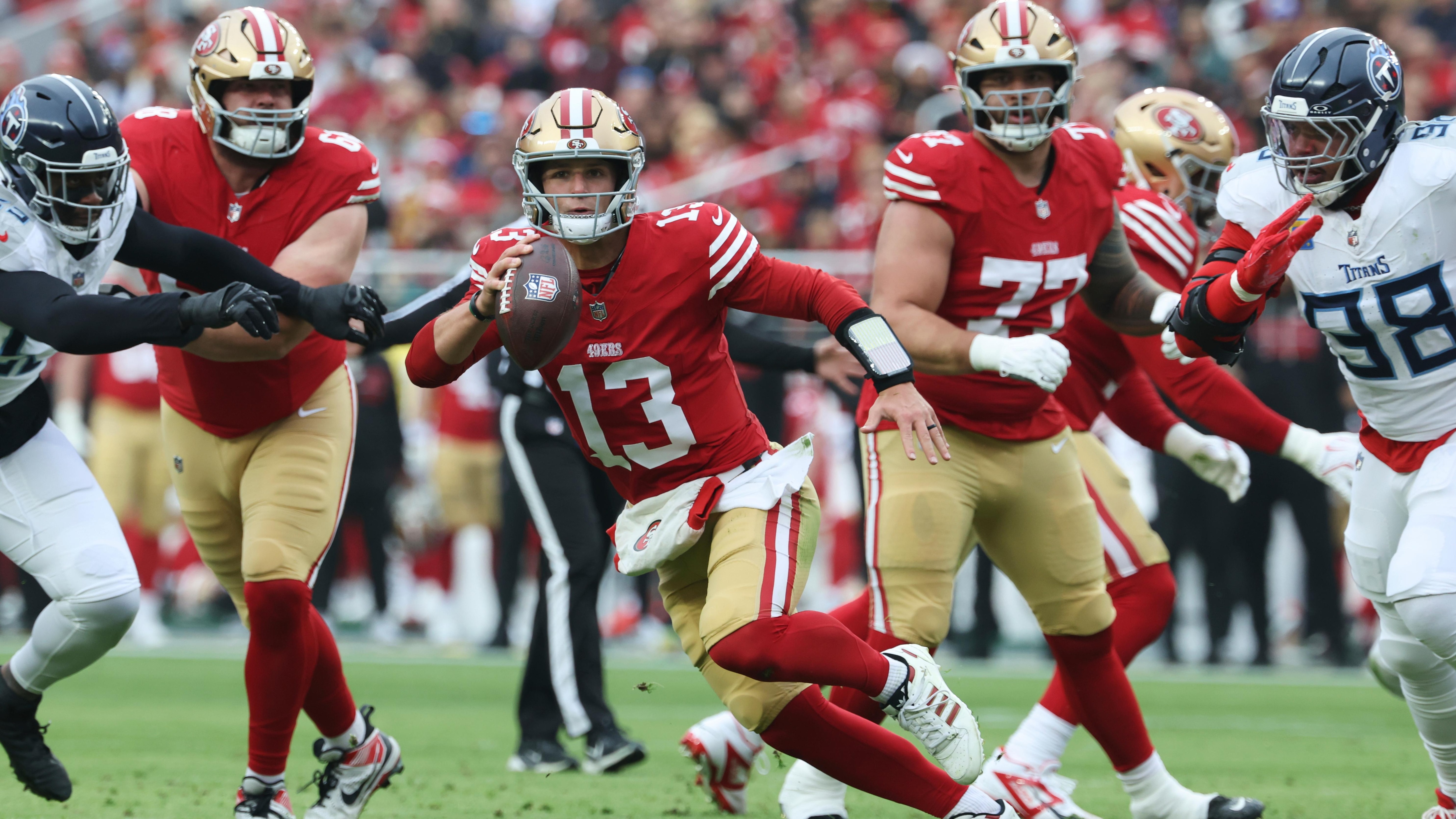 Titans 49ers Football