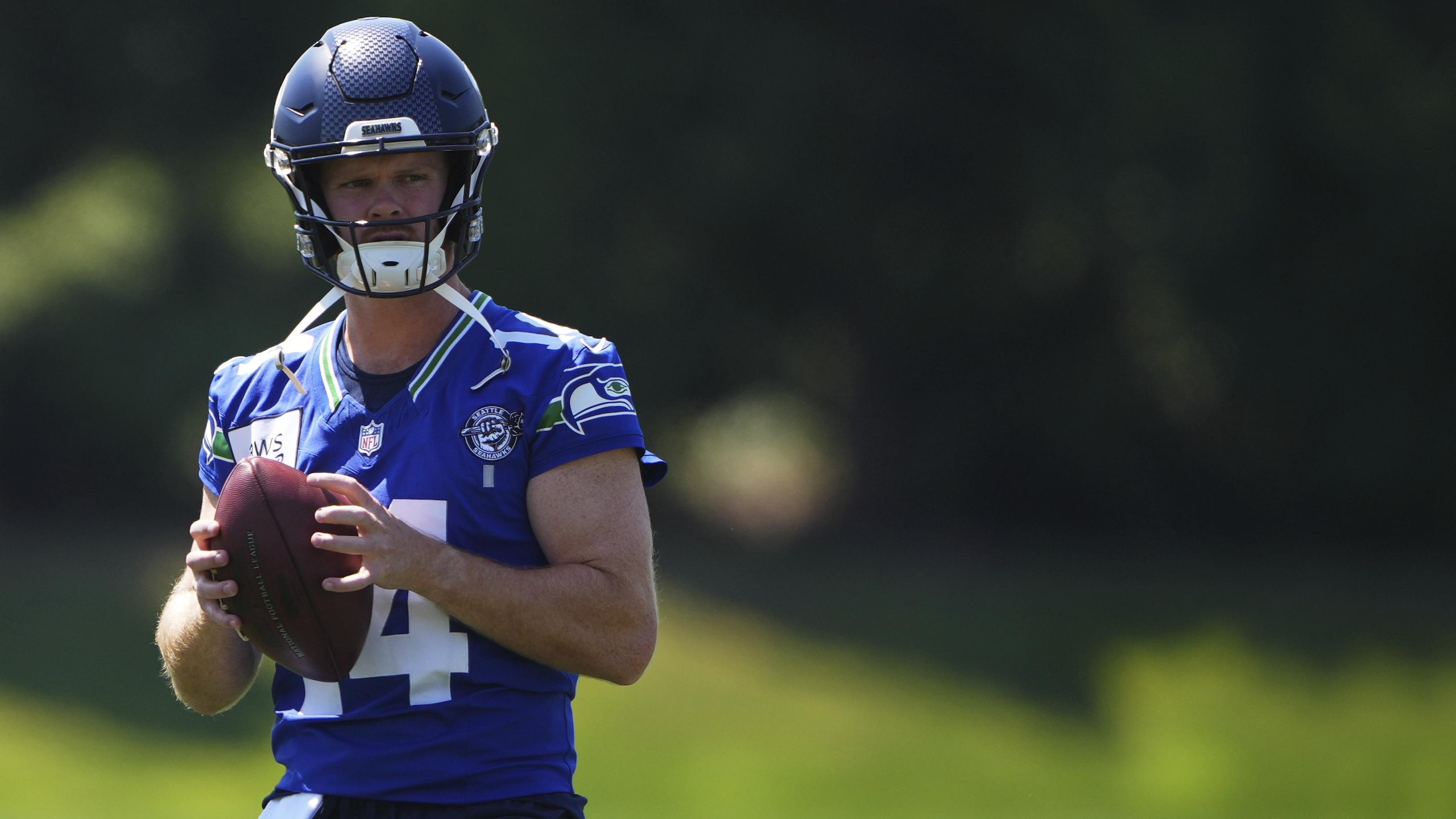 Seahawks Camp Football