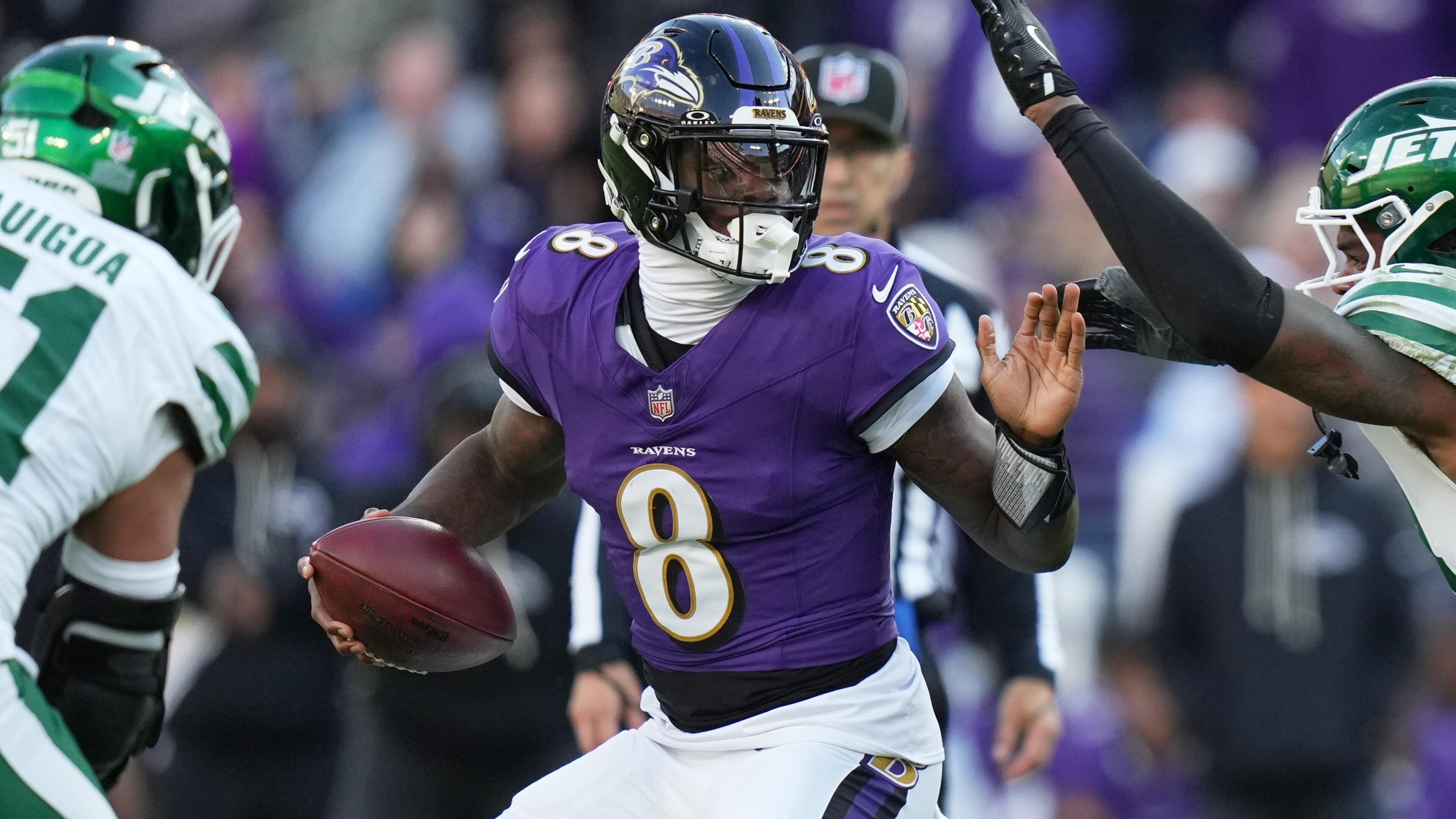 Jets Ravens Football
