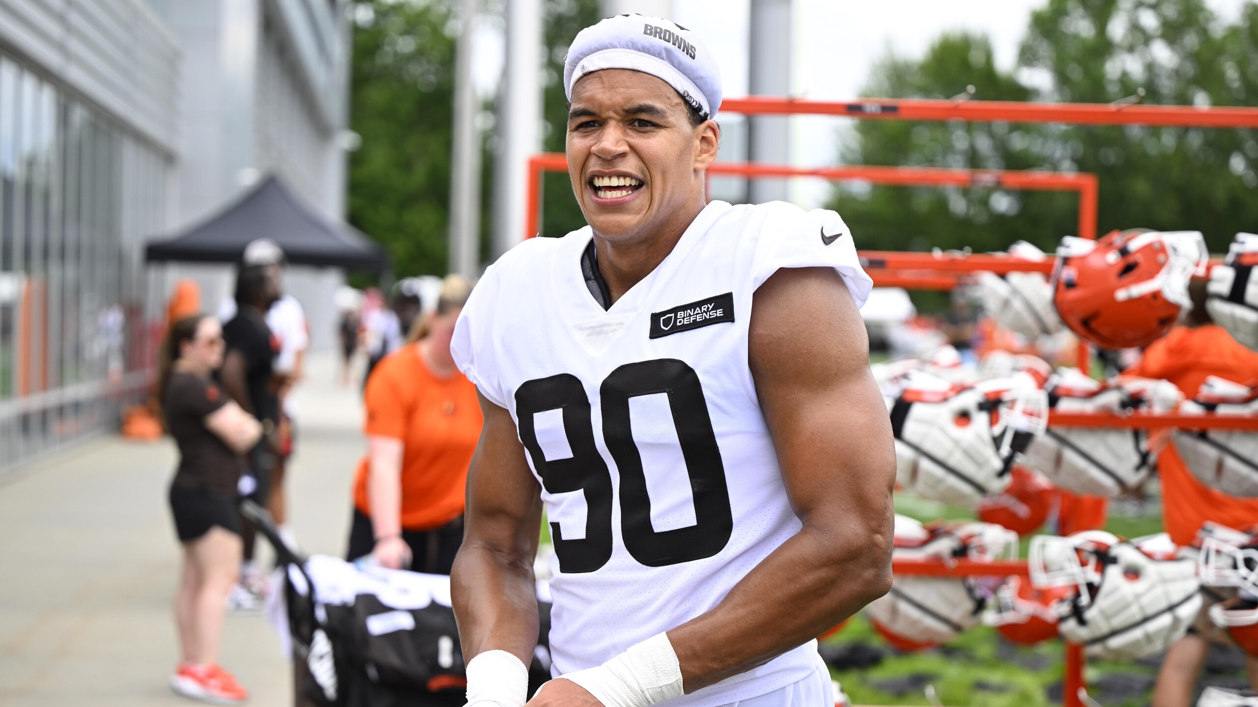 Browns Camp Football