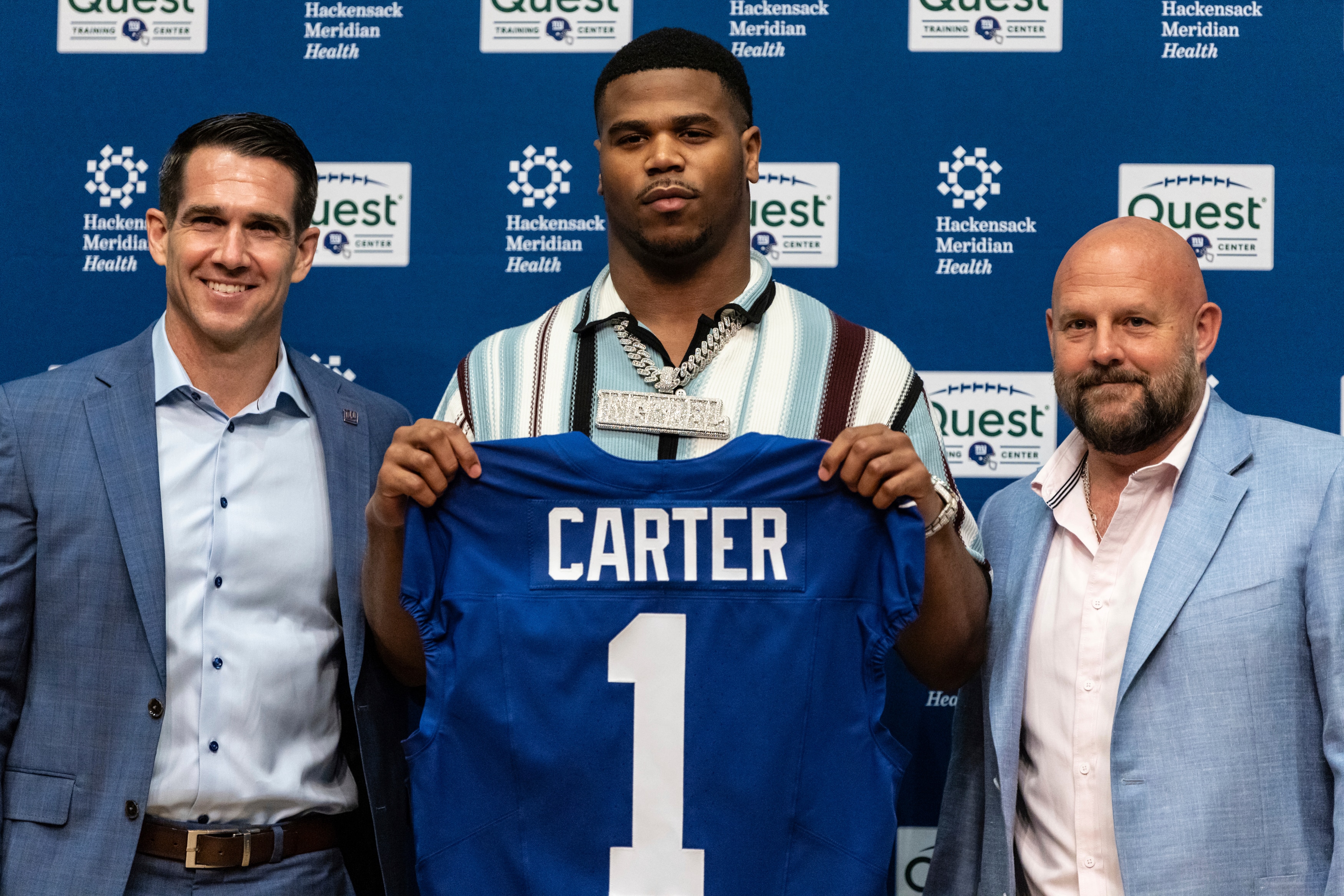 Giants Draft Football