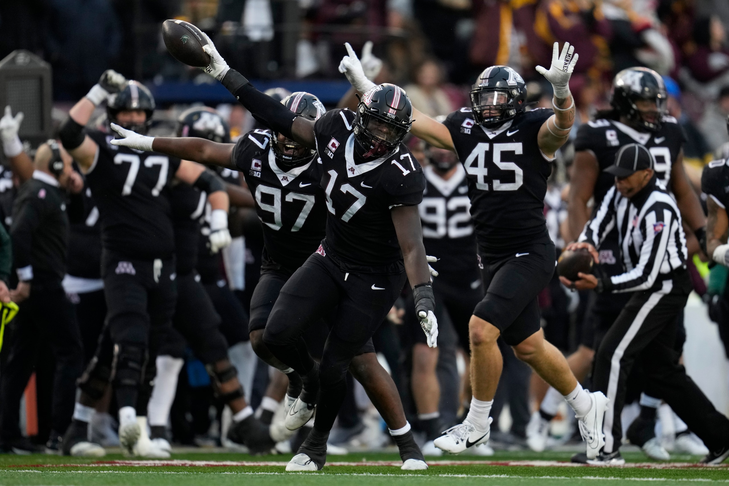 Michigan St Minnesota Football Michigan St Minnesota Football