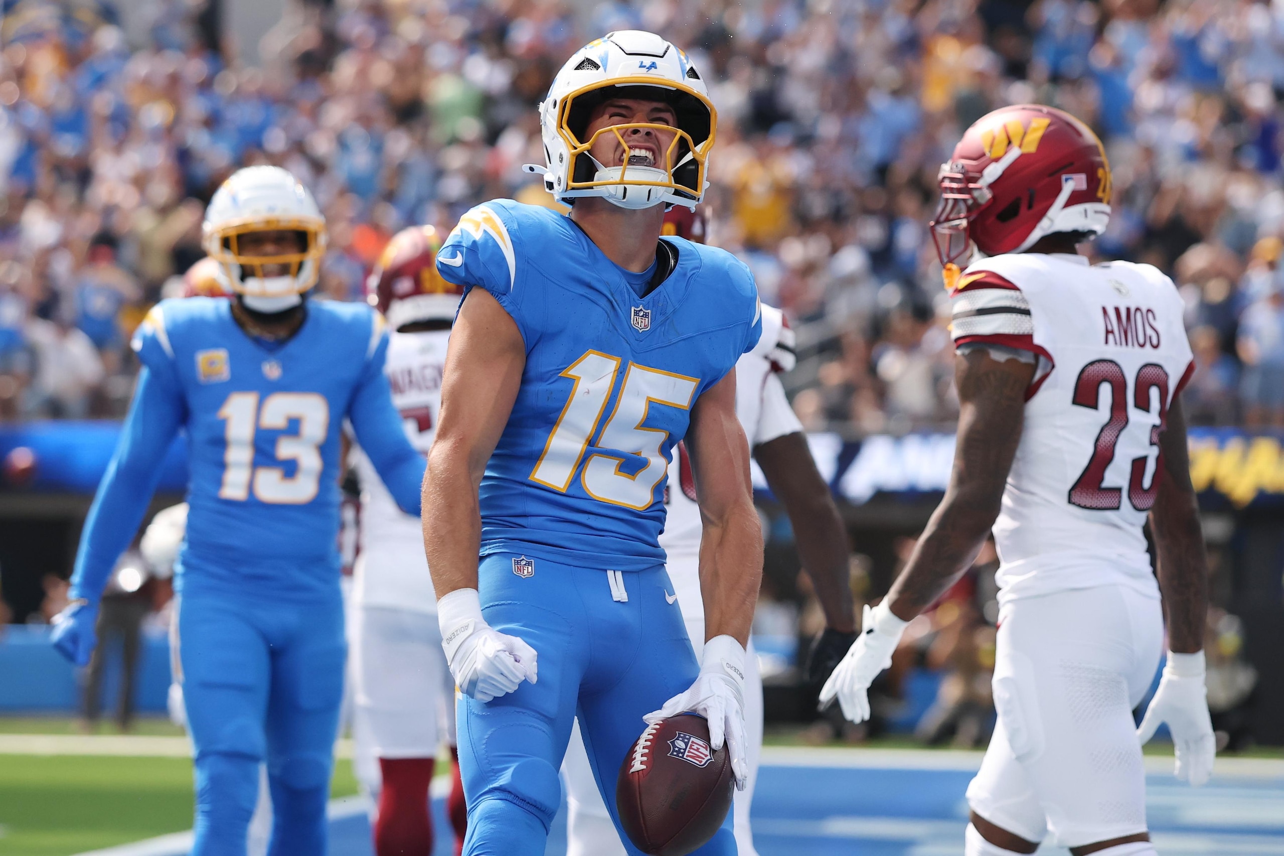 Commanders Chargers Football
