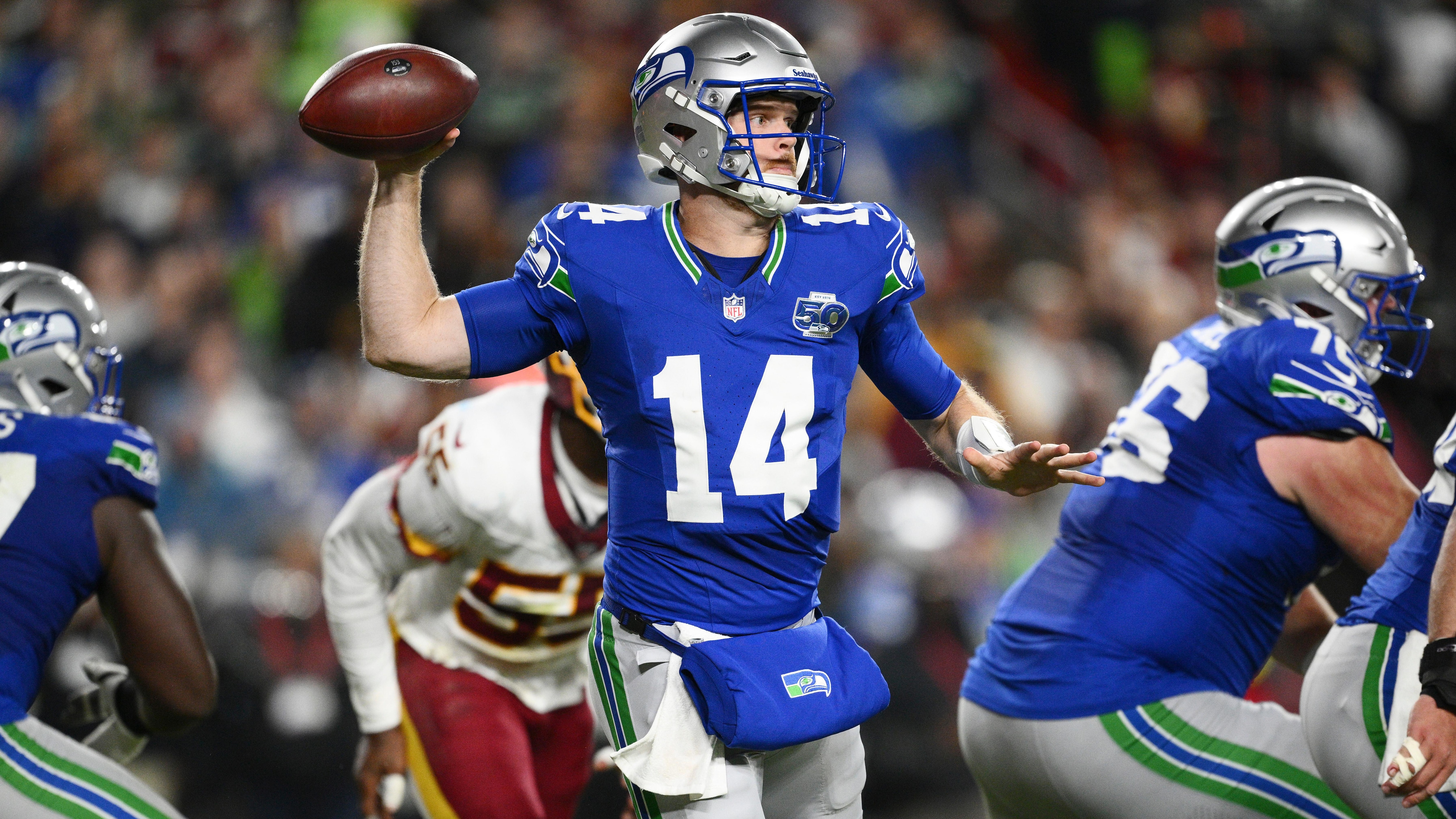 Seahawks Commanders Football