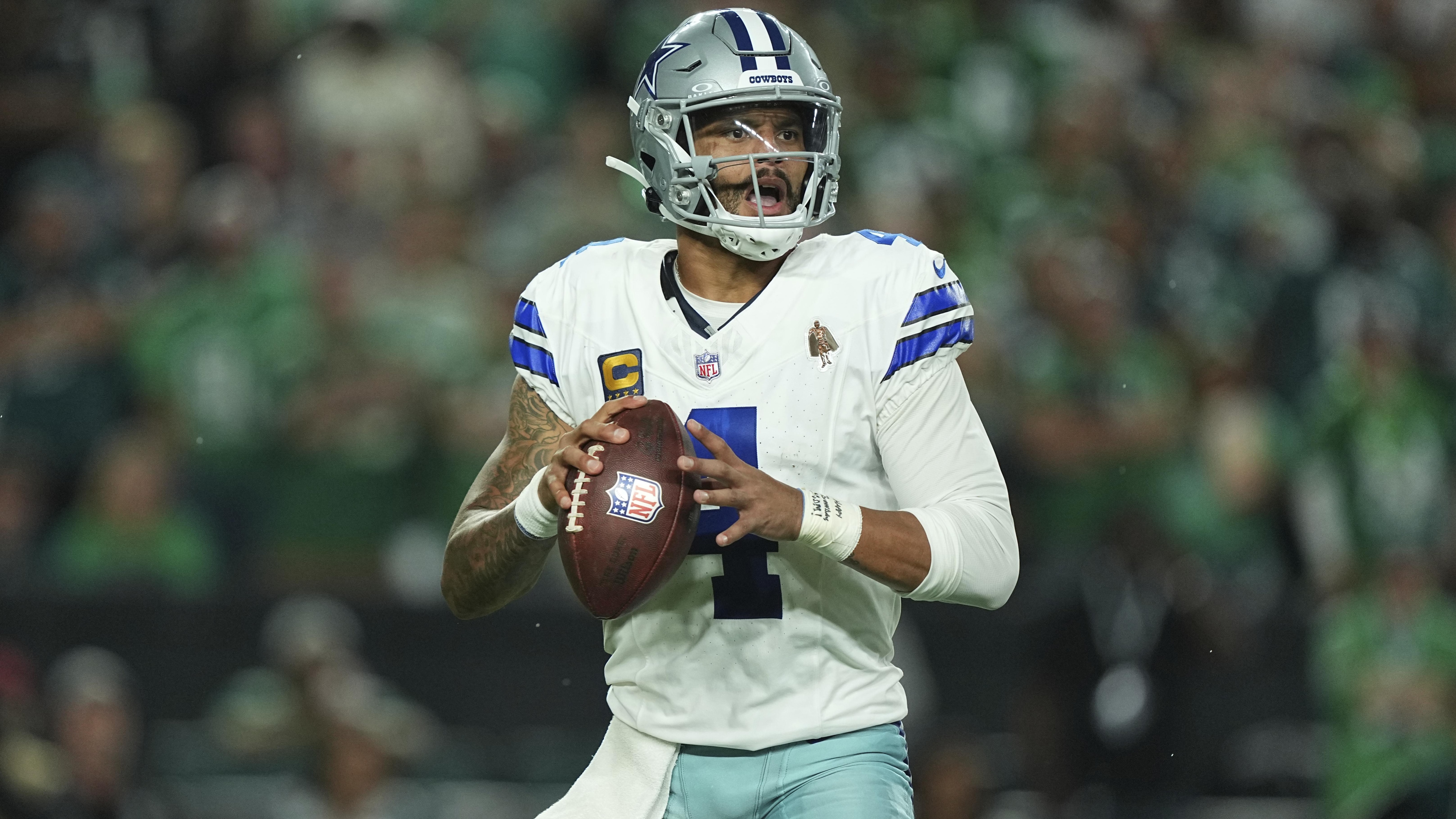 Dak Prescott Spitting Before Jalen Carter Incident Reportedly Won’t Be Viewed as Taunt