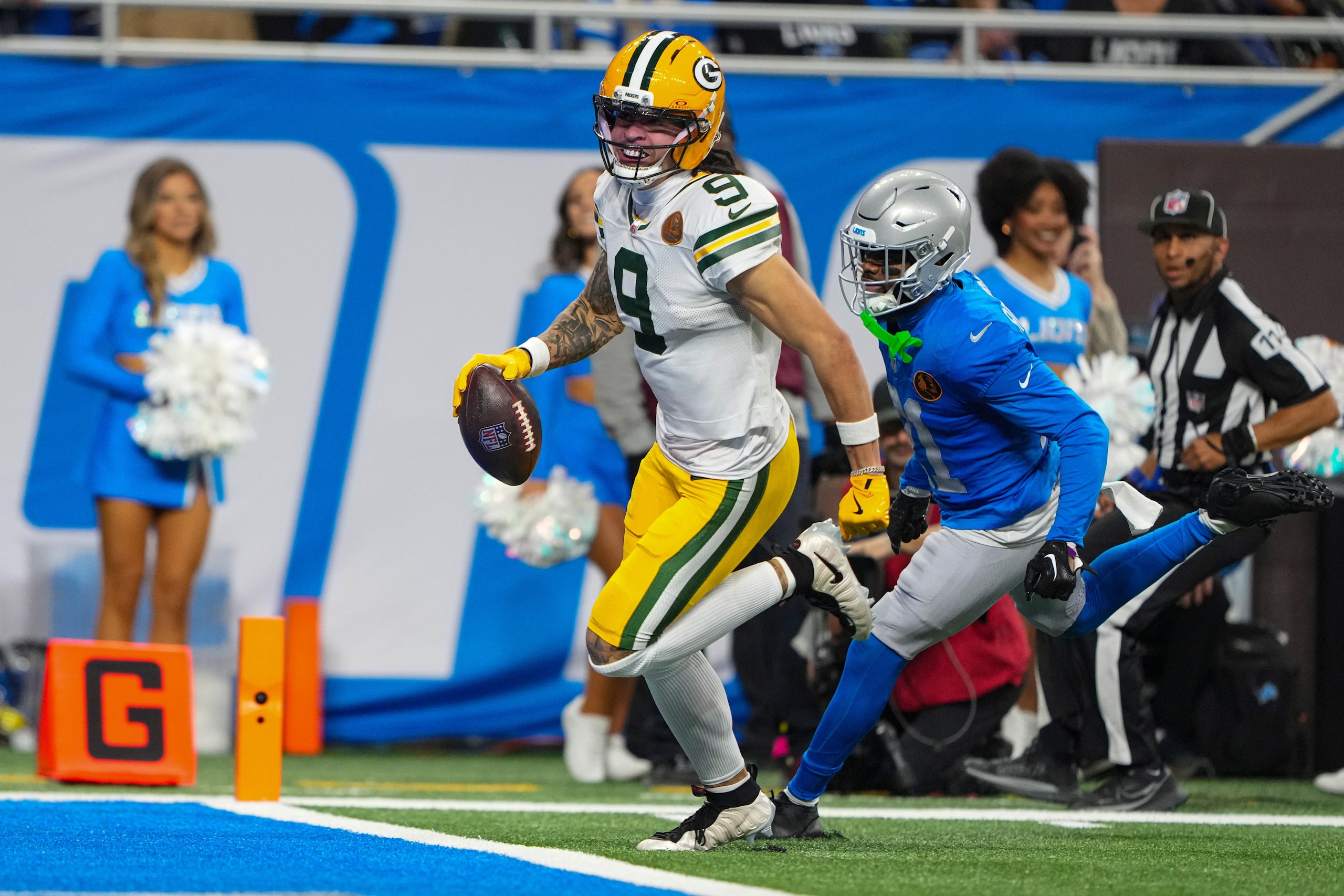 Packers Lions Football