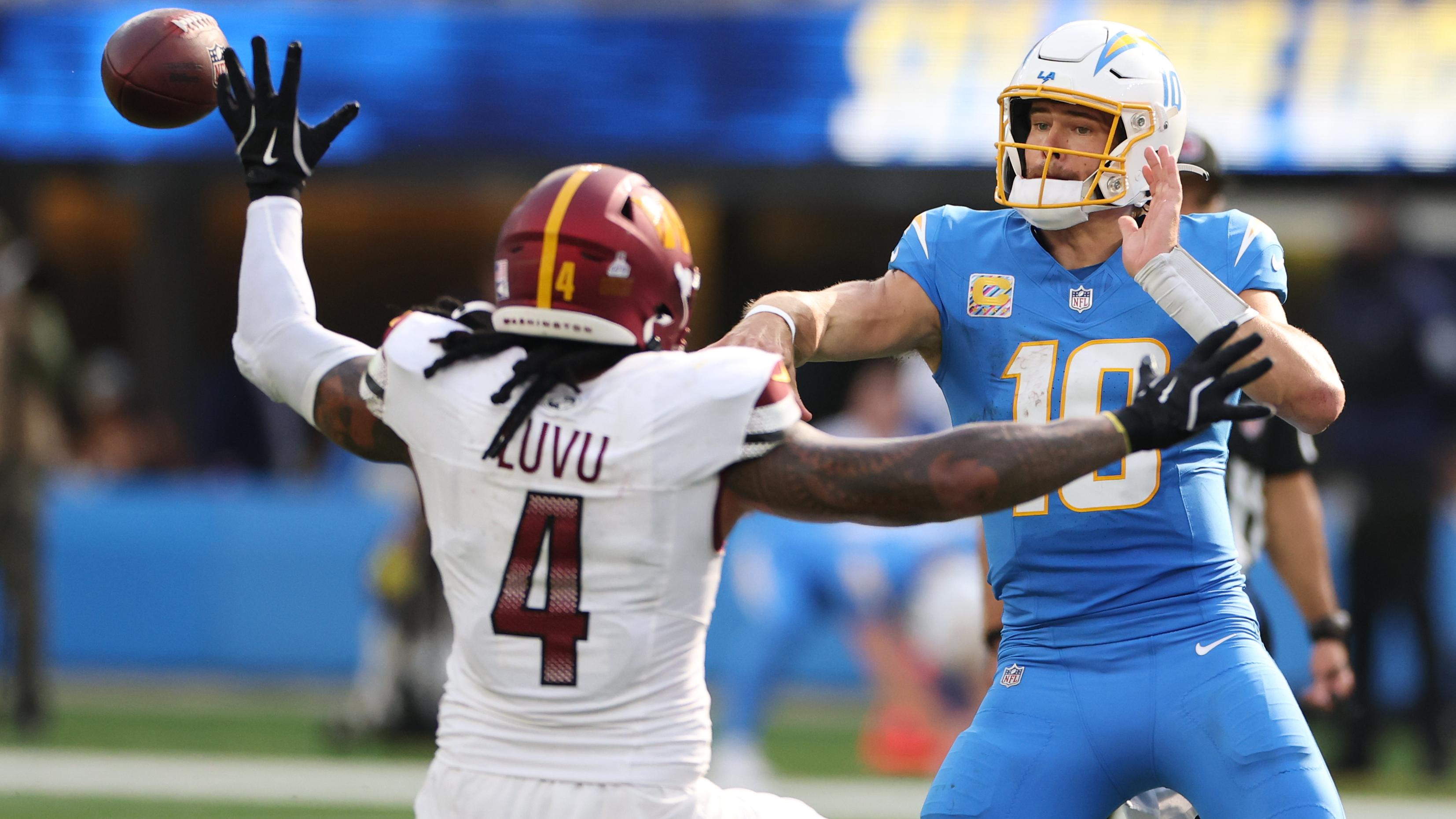 Commanders Chargers Football