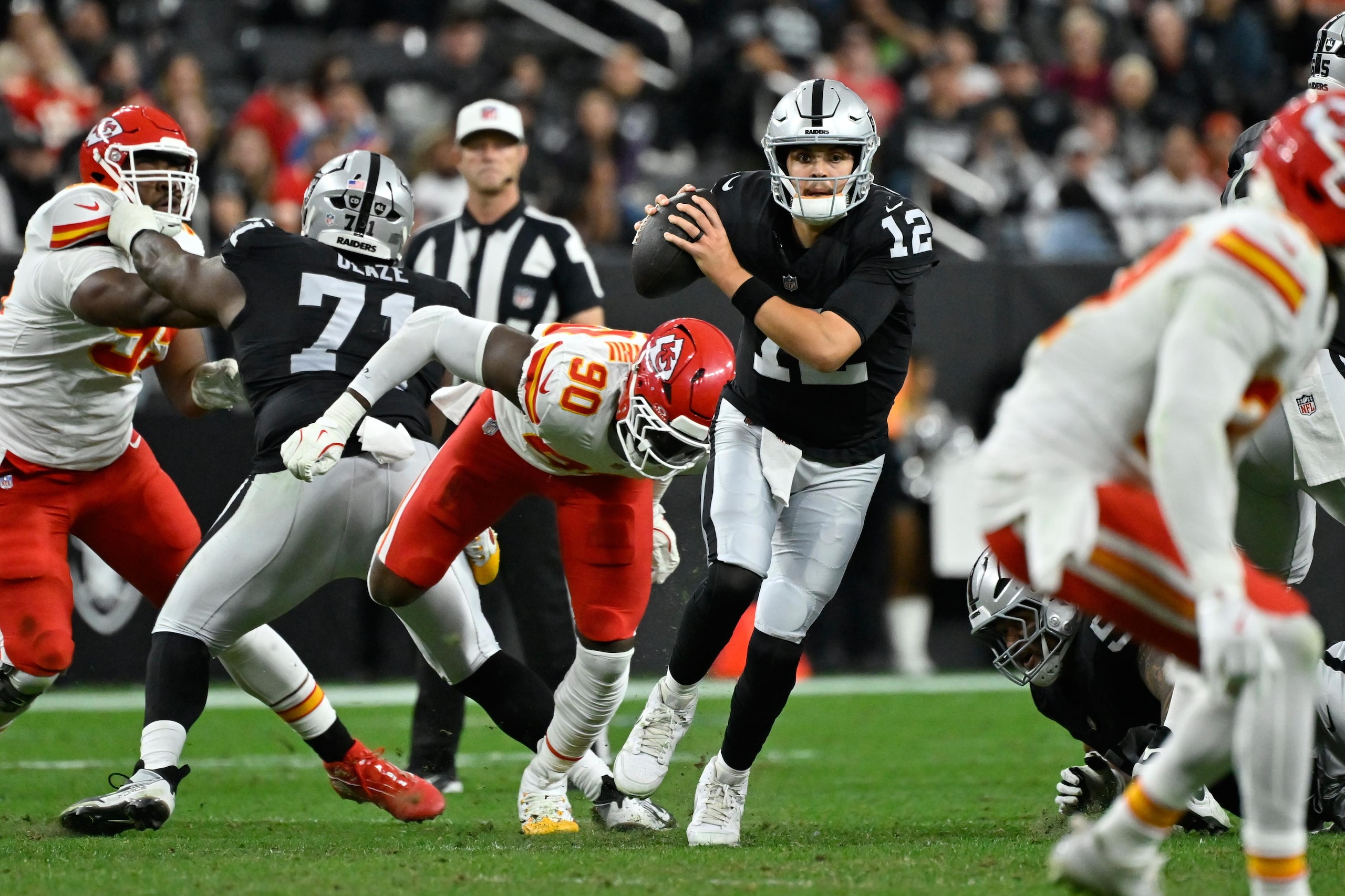 Chiefs Raiders Football