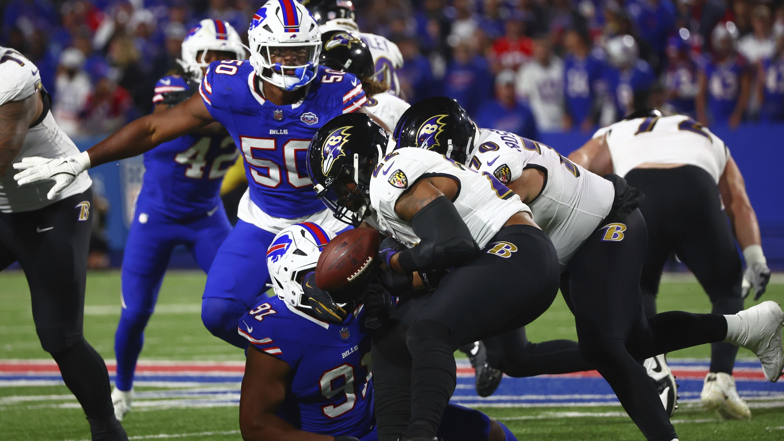 Ravens Bills Football