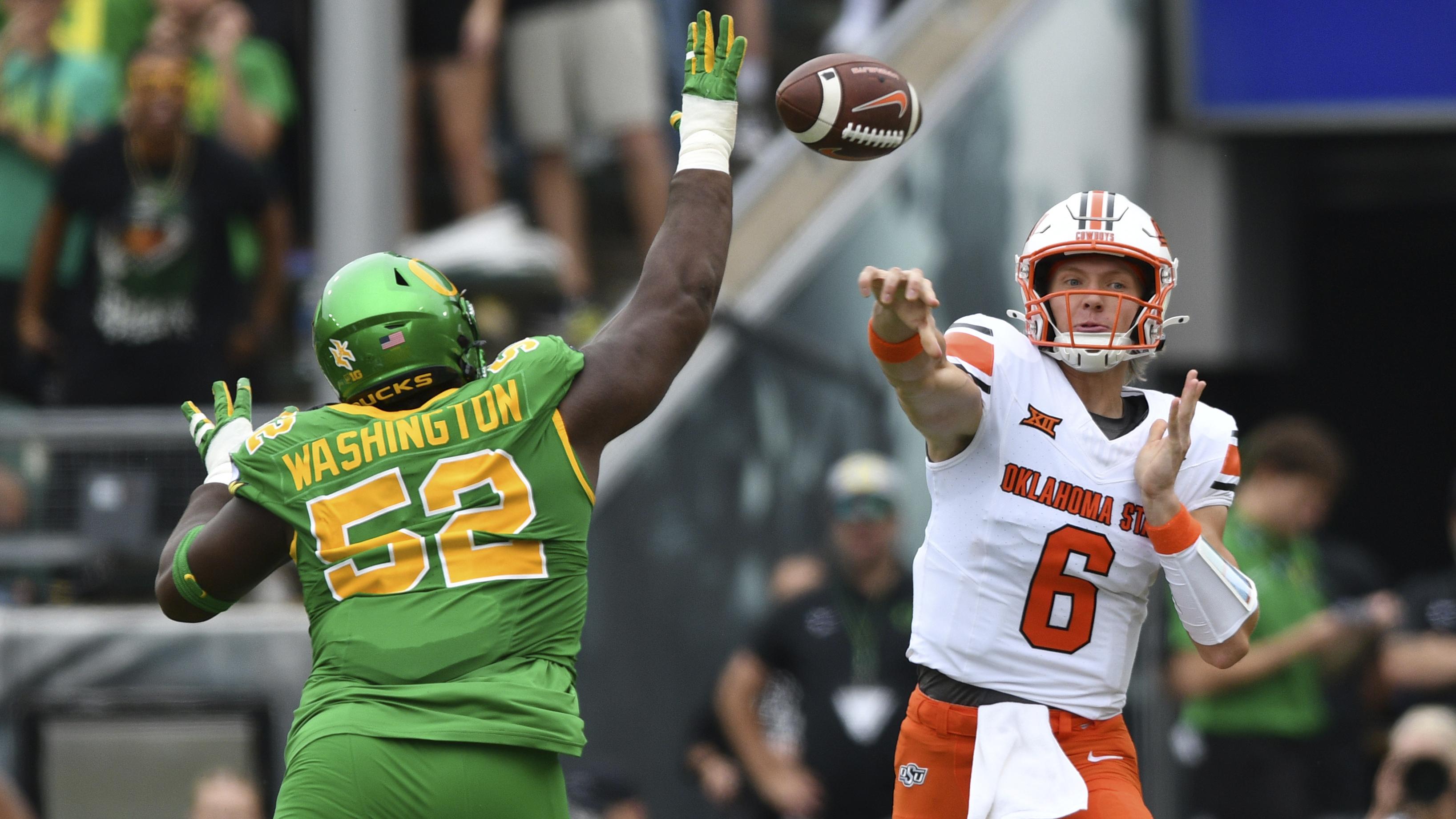 Oklahoma St Oregon Football