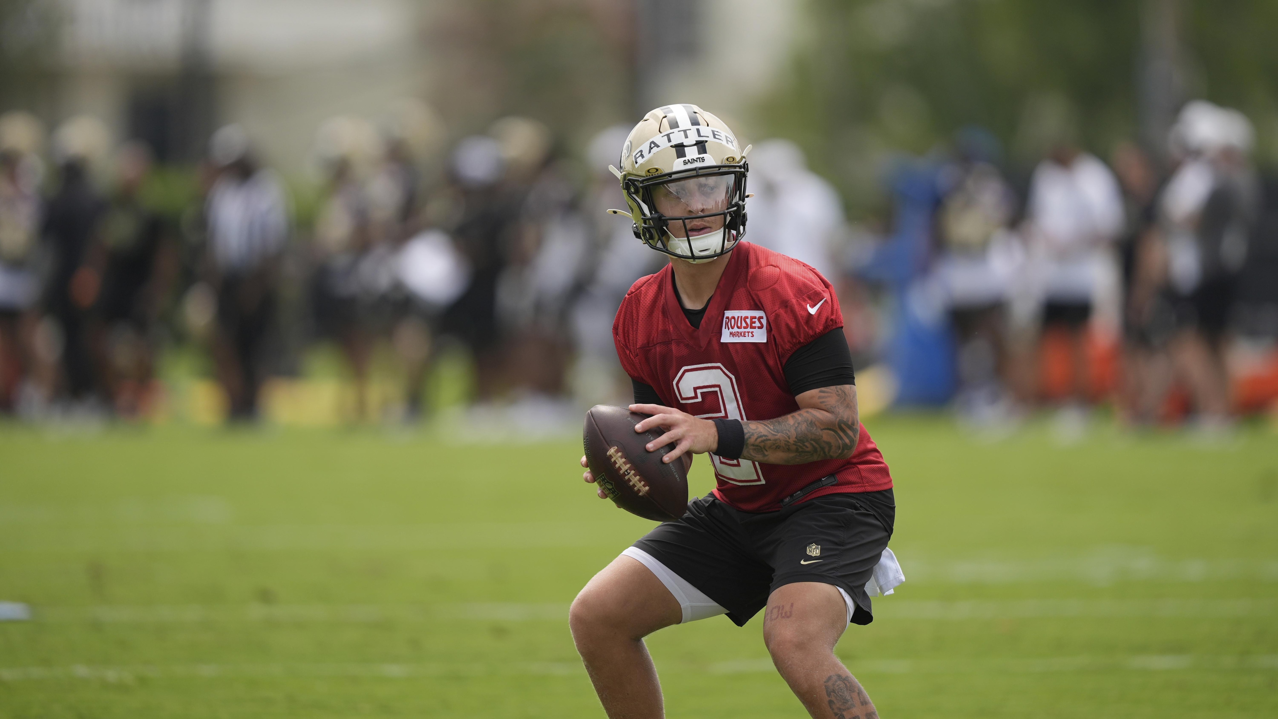 Spencer Rattler Reportedly Has ‘Big Fans’ within Saints amid Tyler Shough QB1 Battle