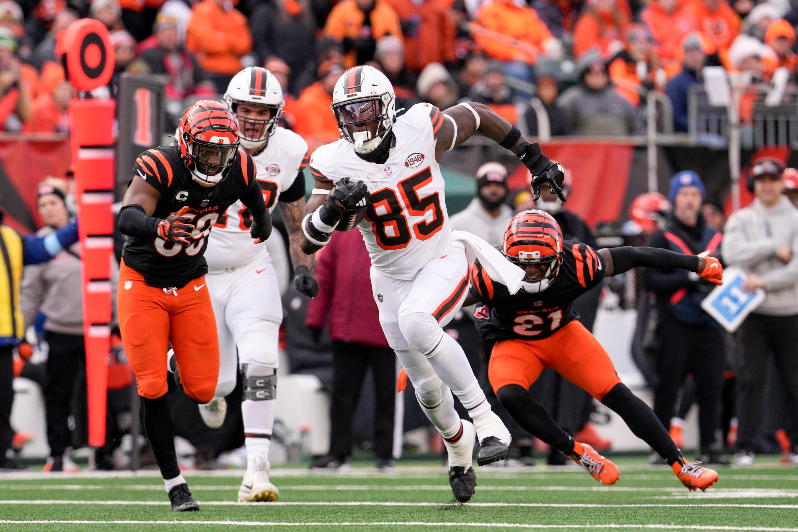 Browns Bengals Football Browns Bengals Football