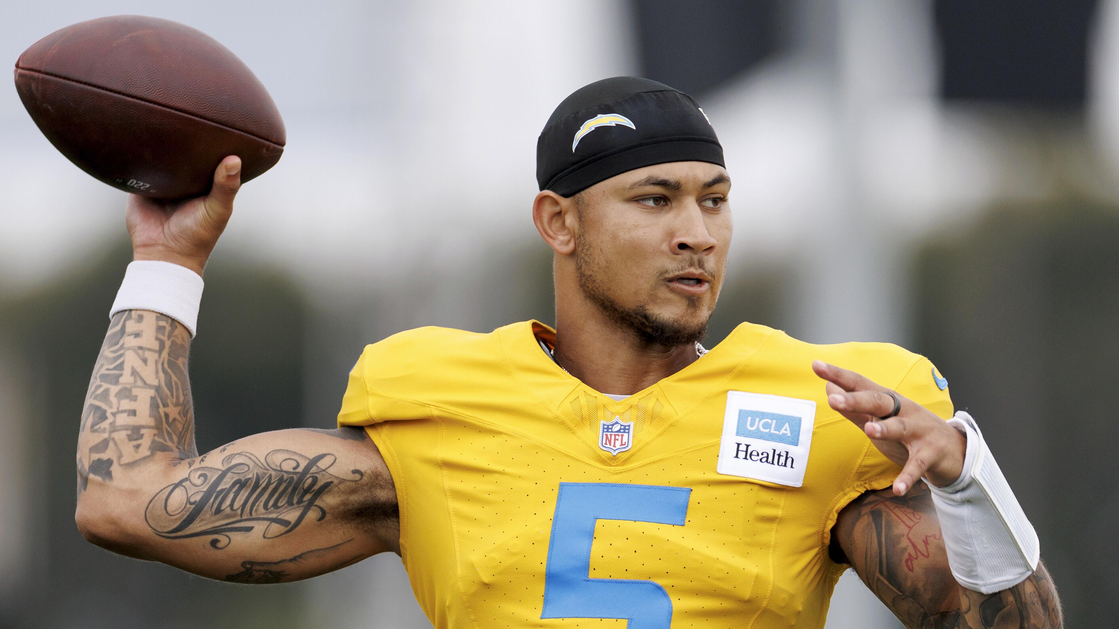 Trey Lance Named QB1 for Chargers vs. Lions in 2025 NFL Hall of Fame Game