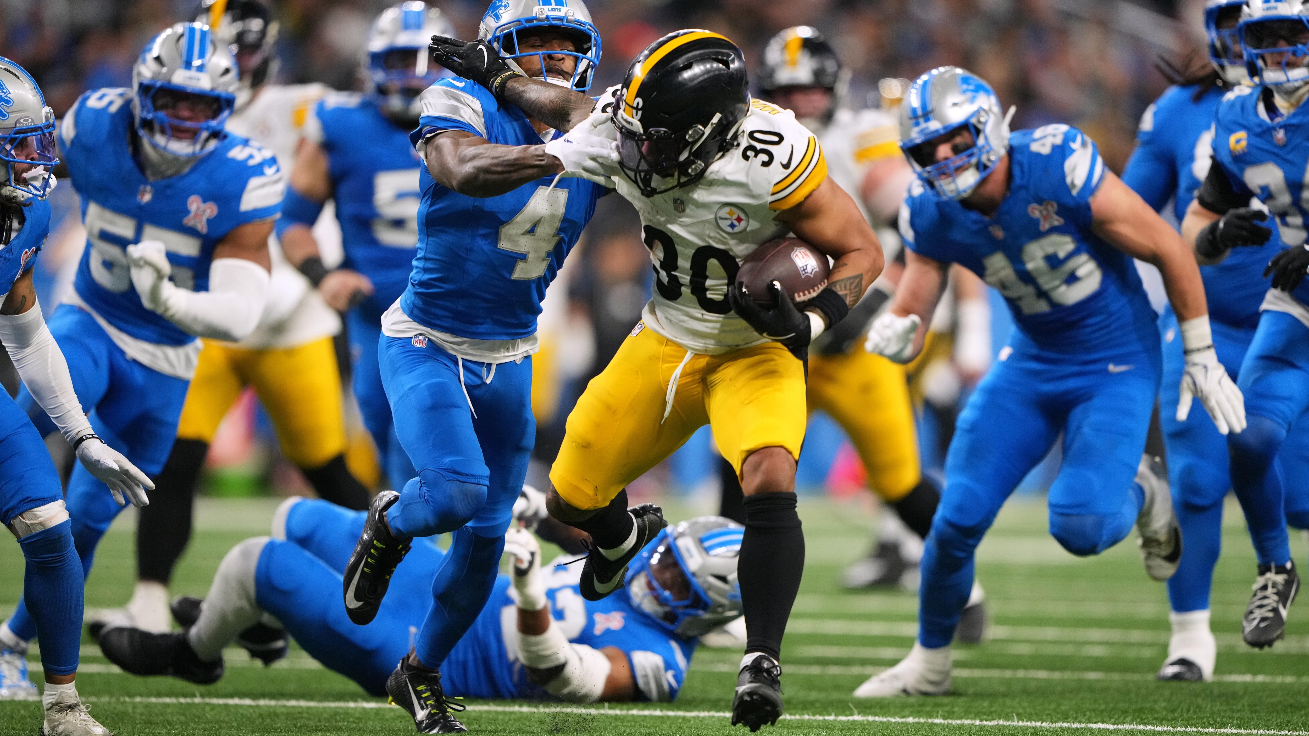 Steelers Lions Football