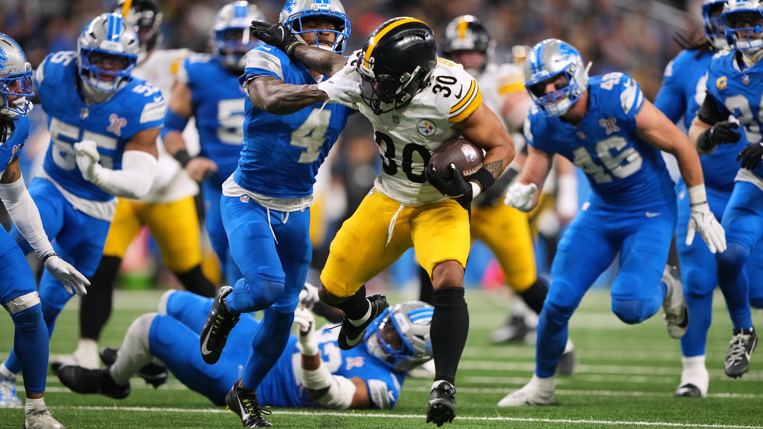 Steelers Lions Football
