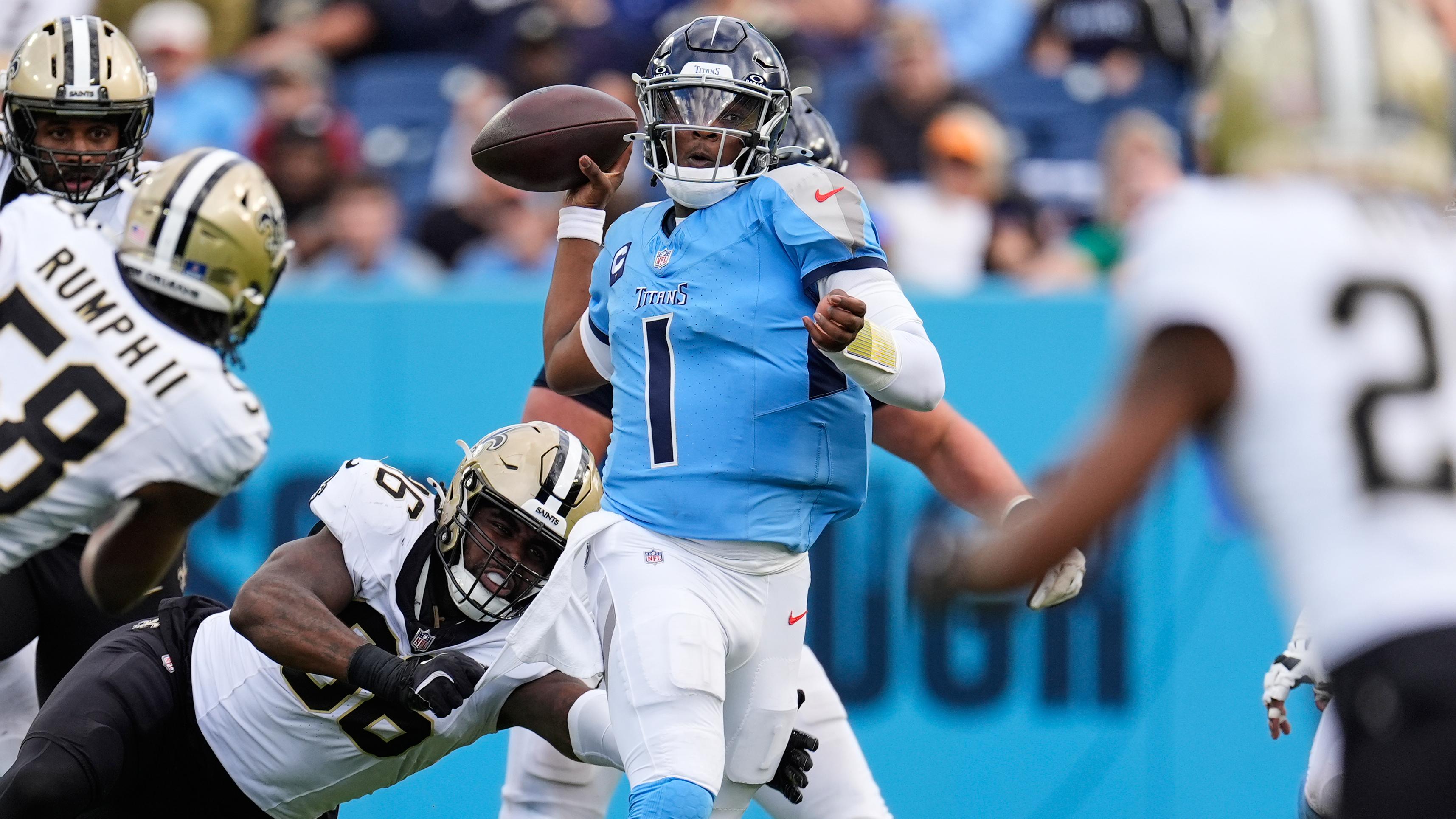 Saints Titans Football