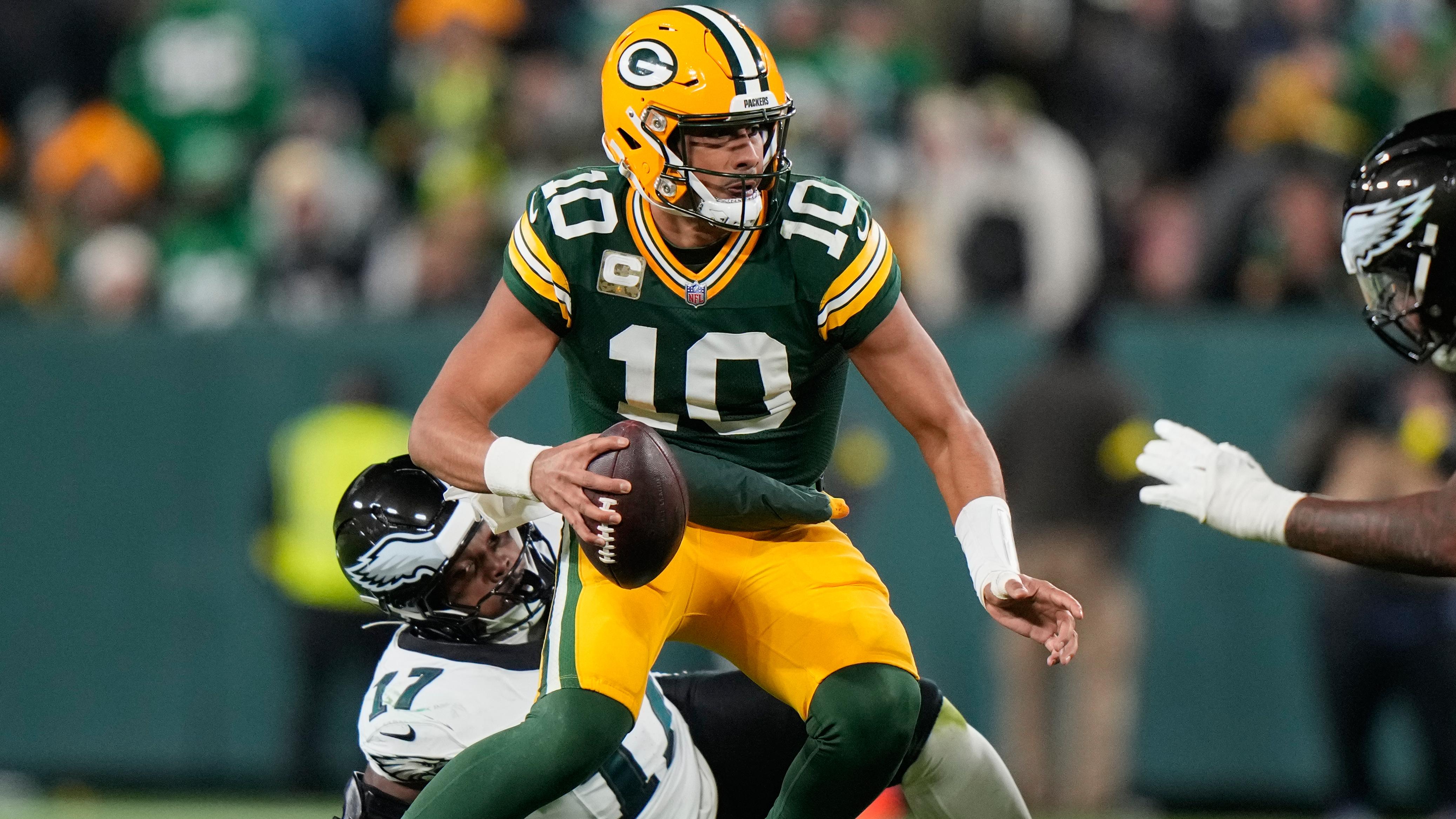 Eagles Packers Football