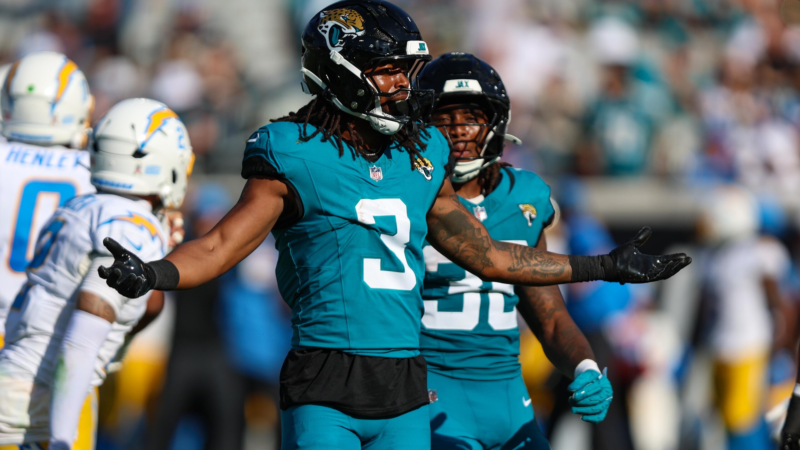 Chargers Jaguars Football