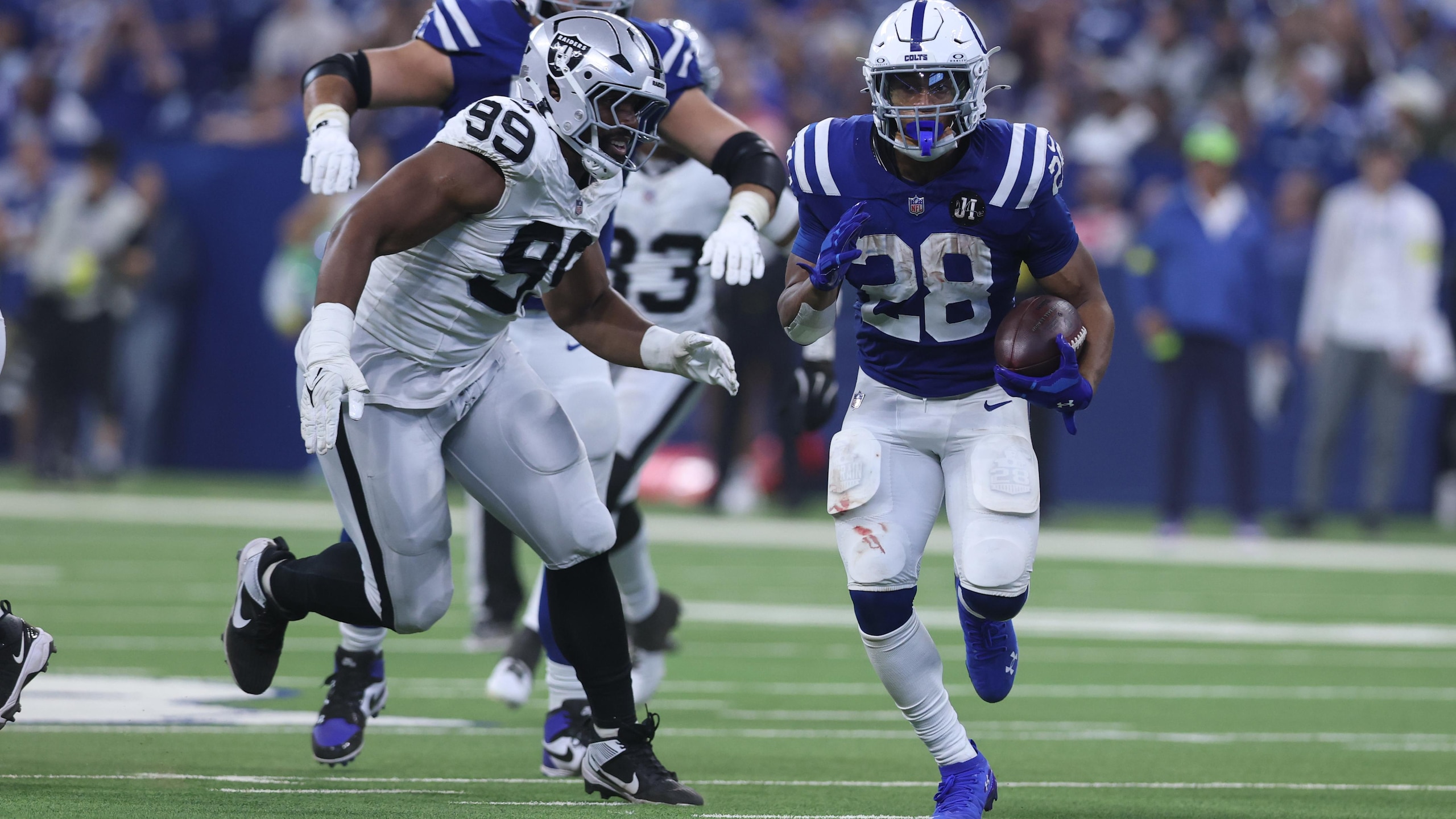 Raiders Colts Football