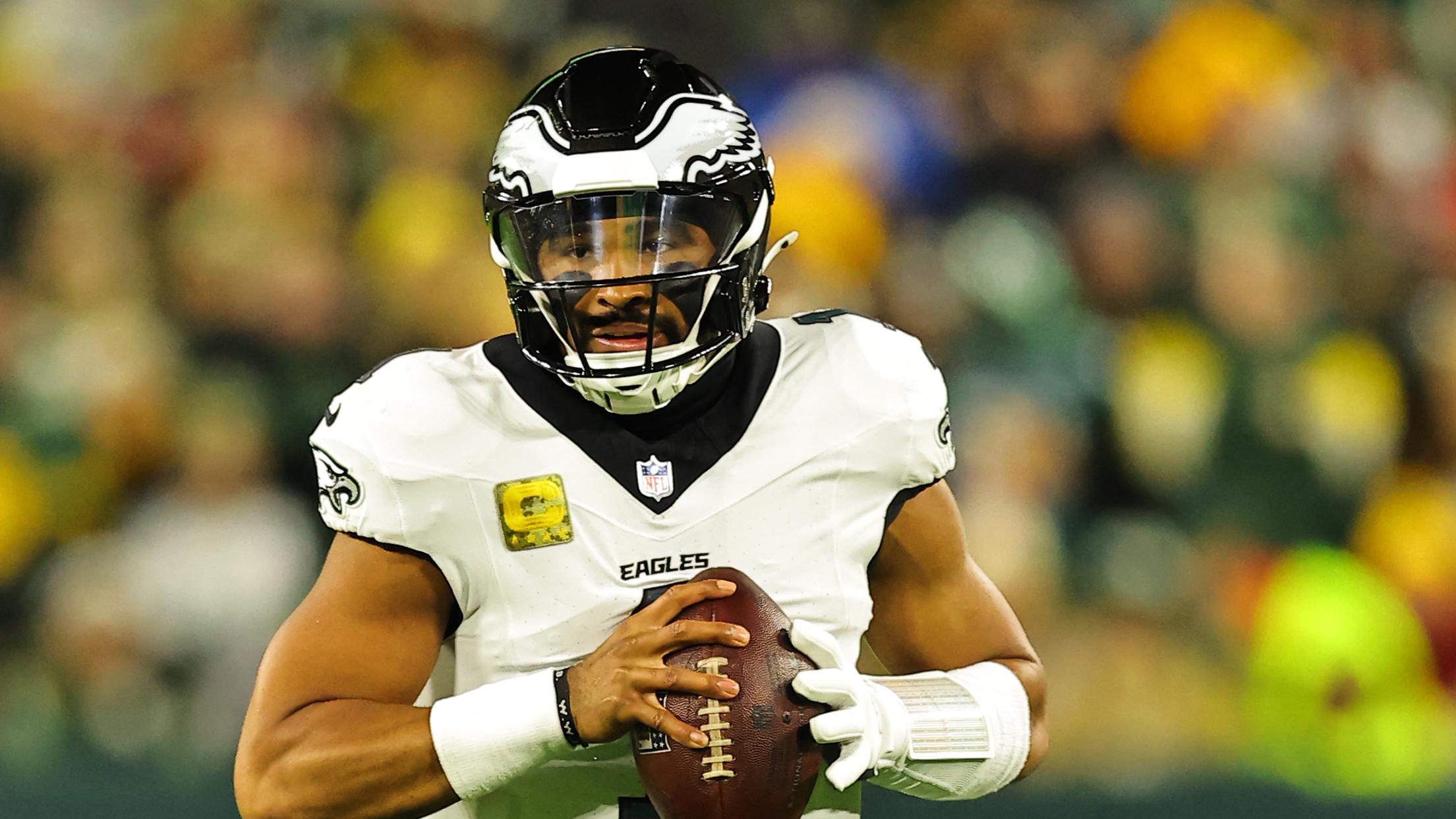 Eagles Packers Football