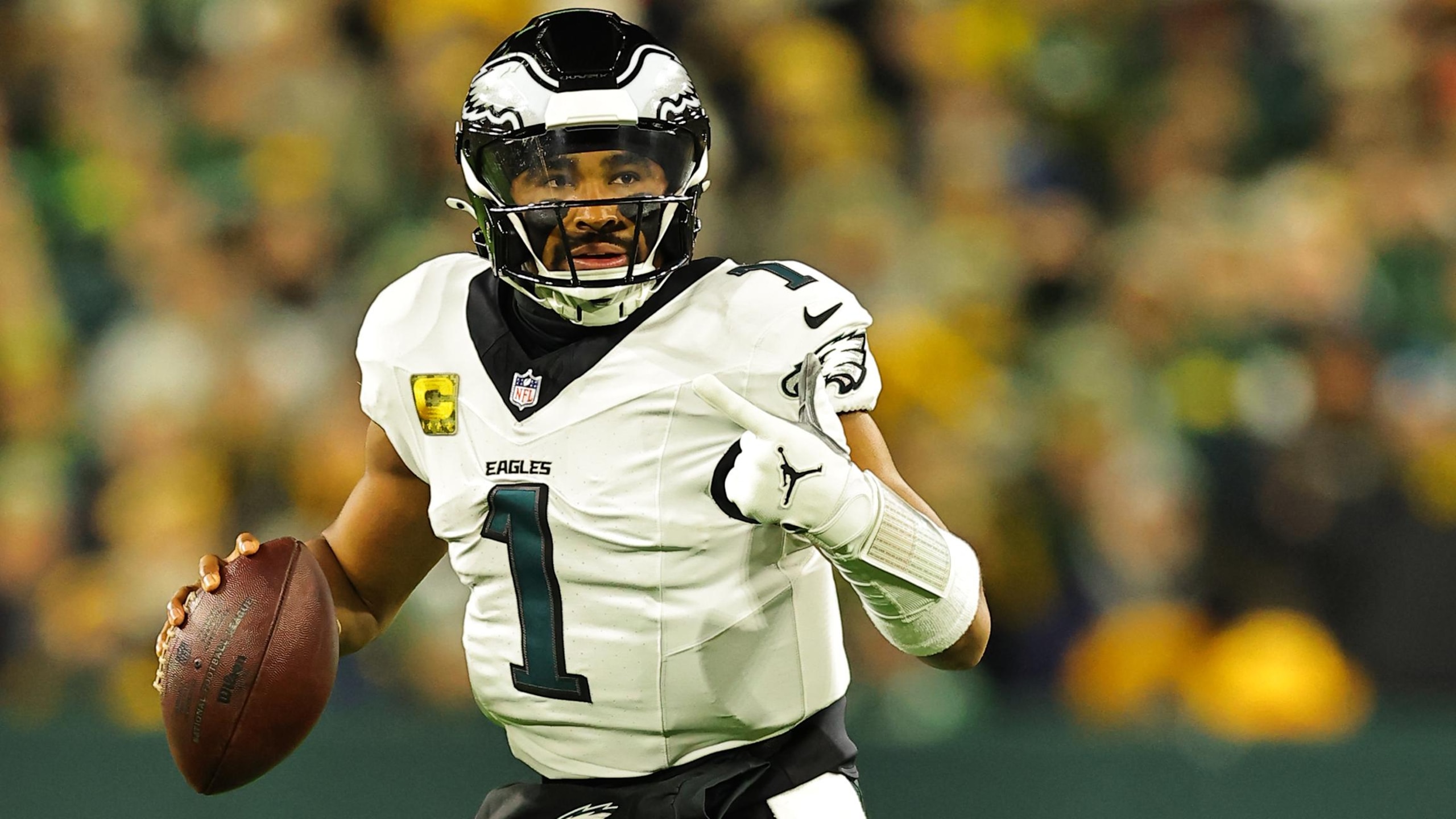 Eagles Packers Football
