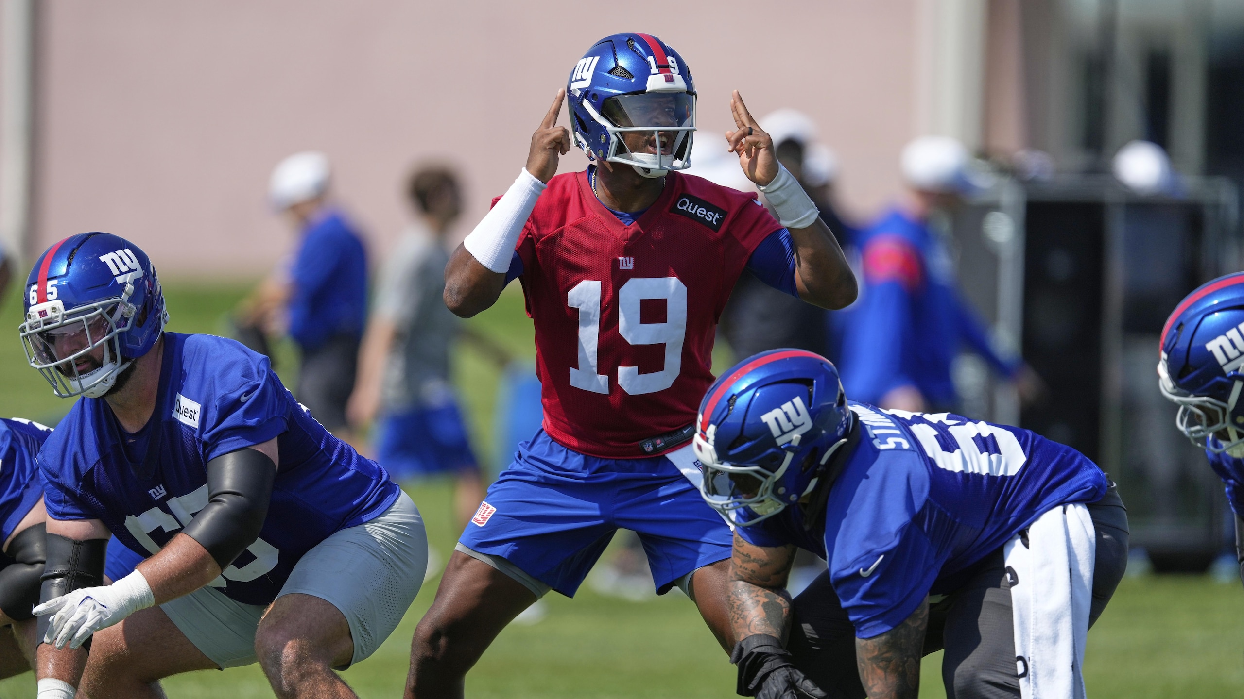 Giants Camp Football