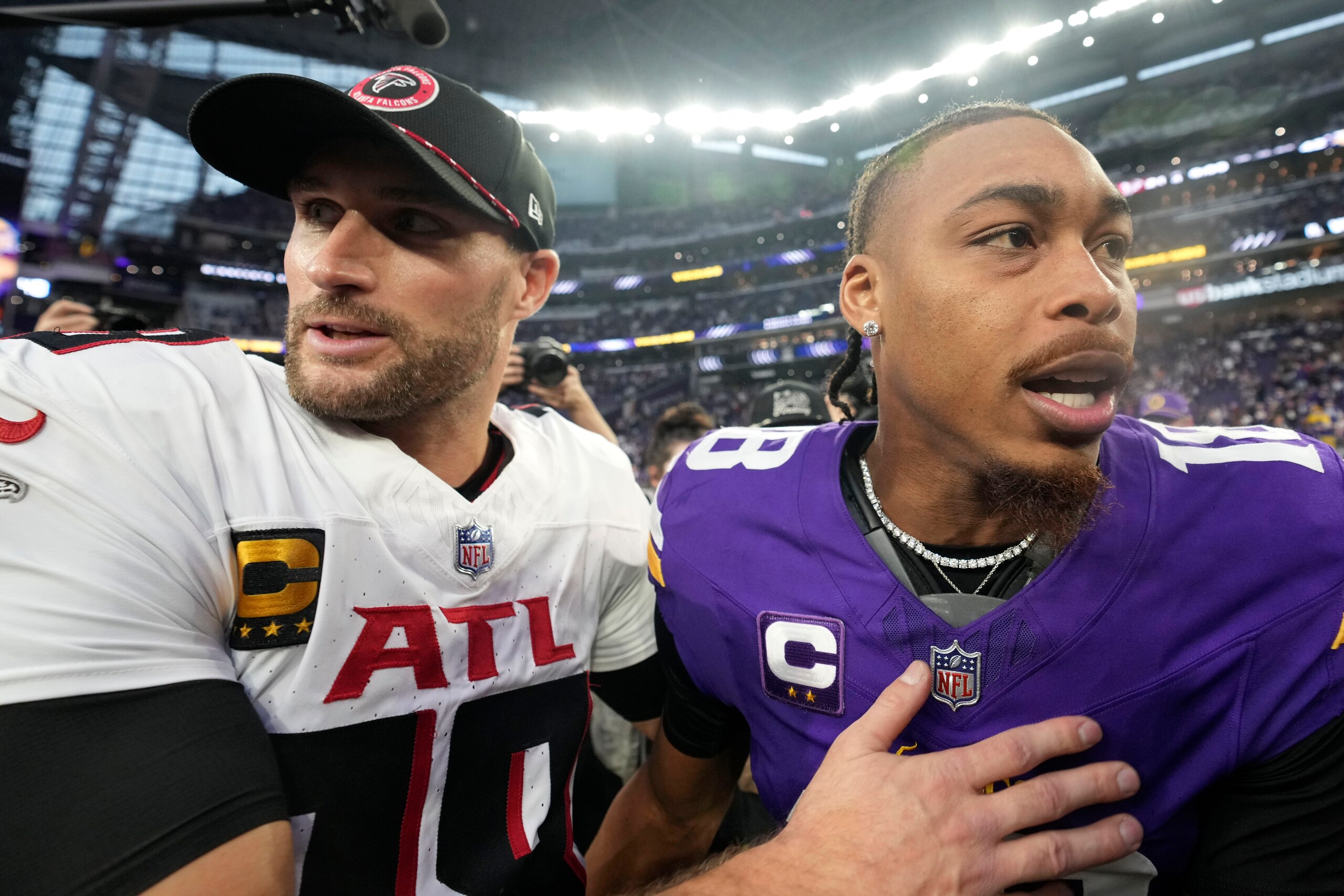 Falcons Vikings Football Falcons Vikings Football
