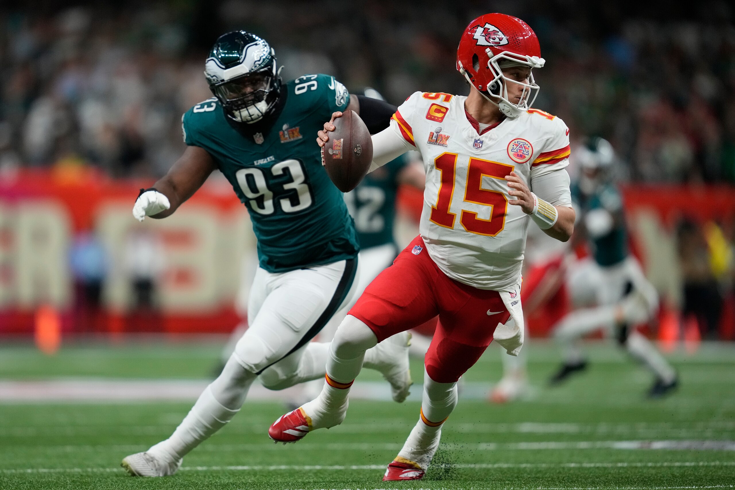 Chiefs Eagles Super Bowl Football