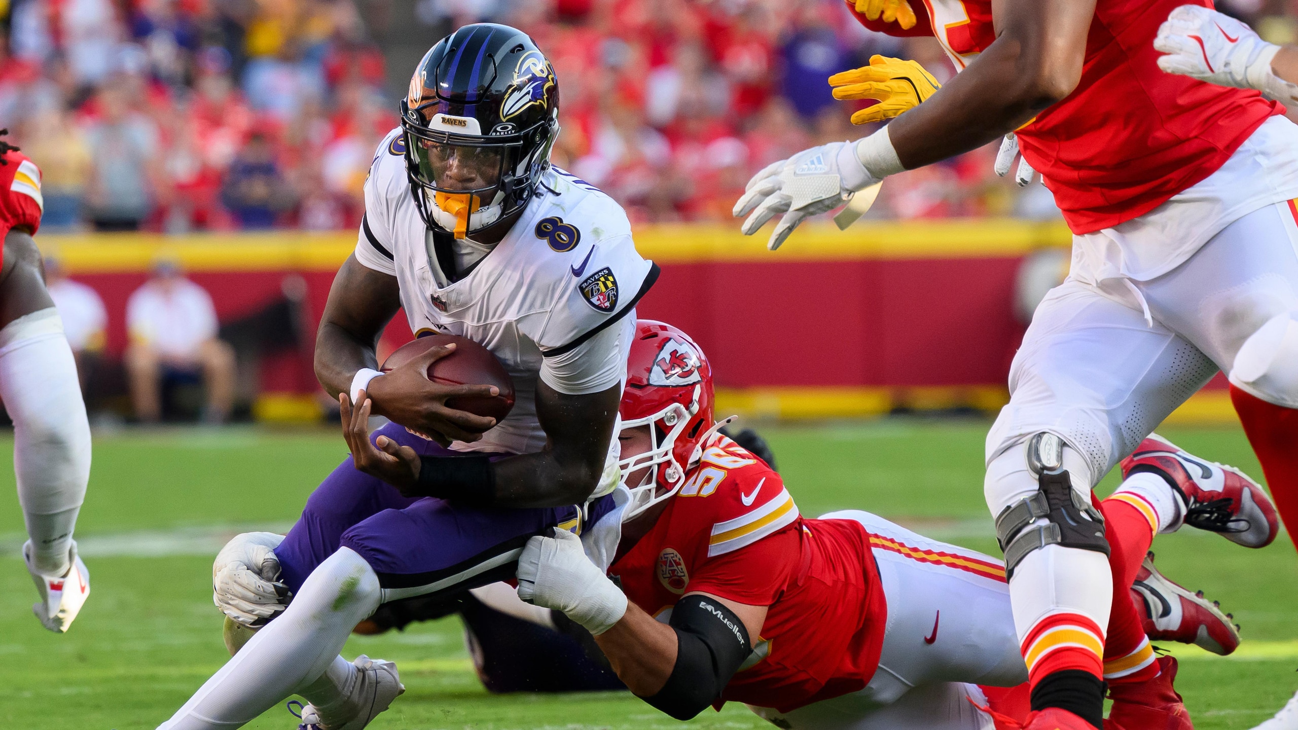 Ravens Chiefs Football
