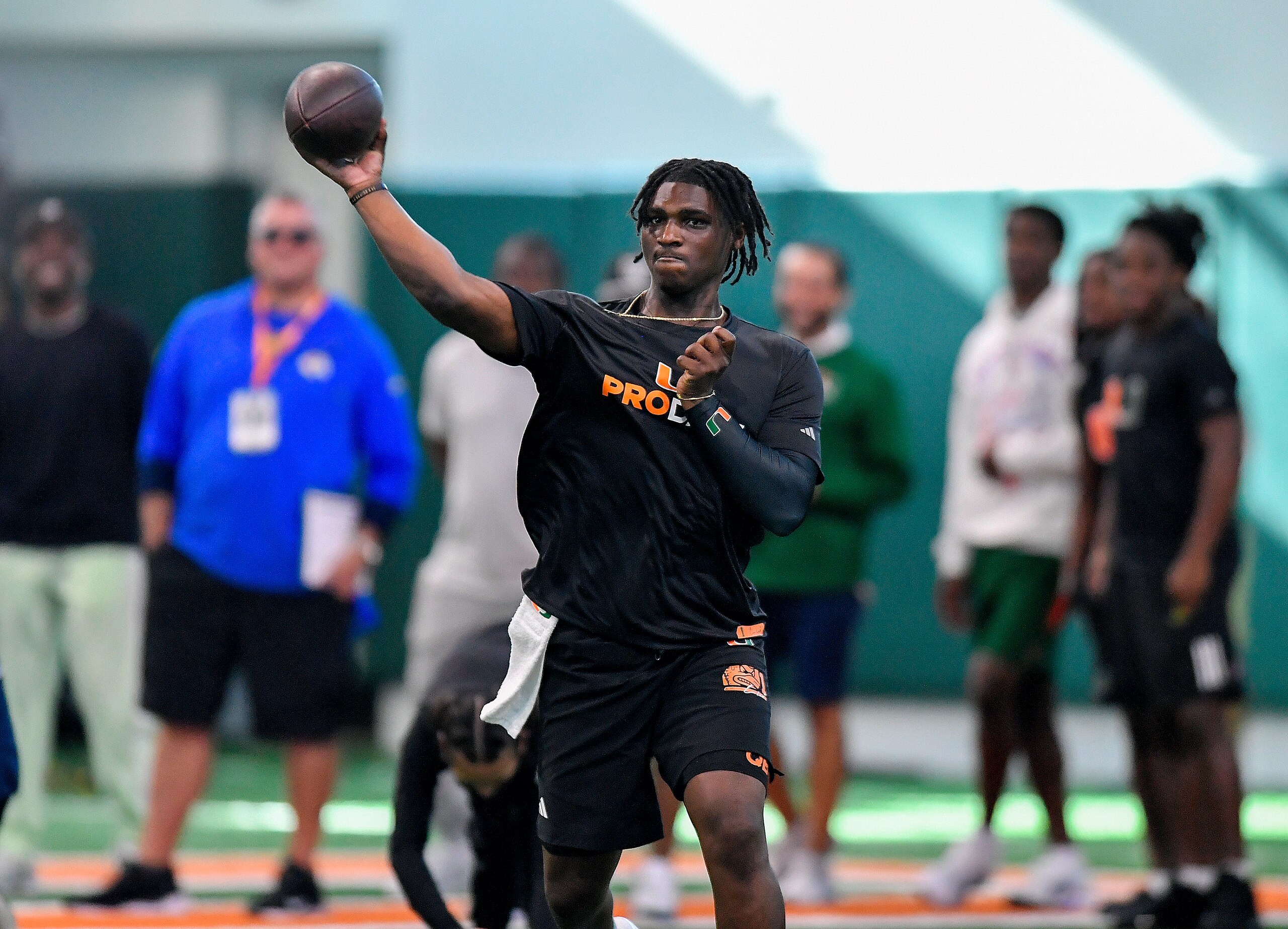 Miami Pro Day Football Miami Pro Day Football