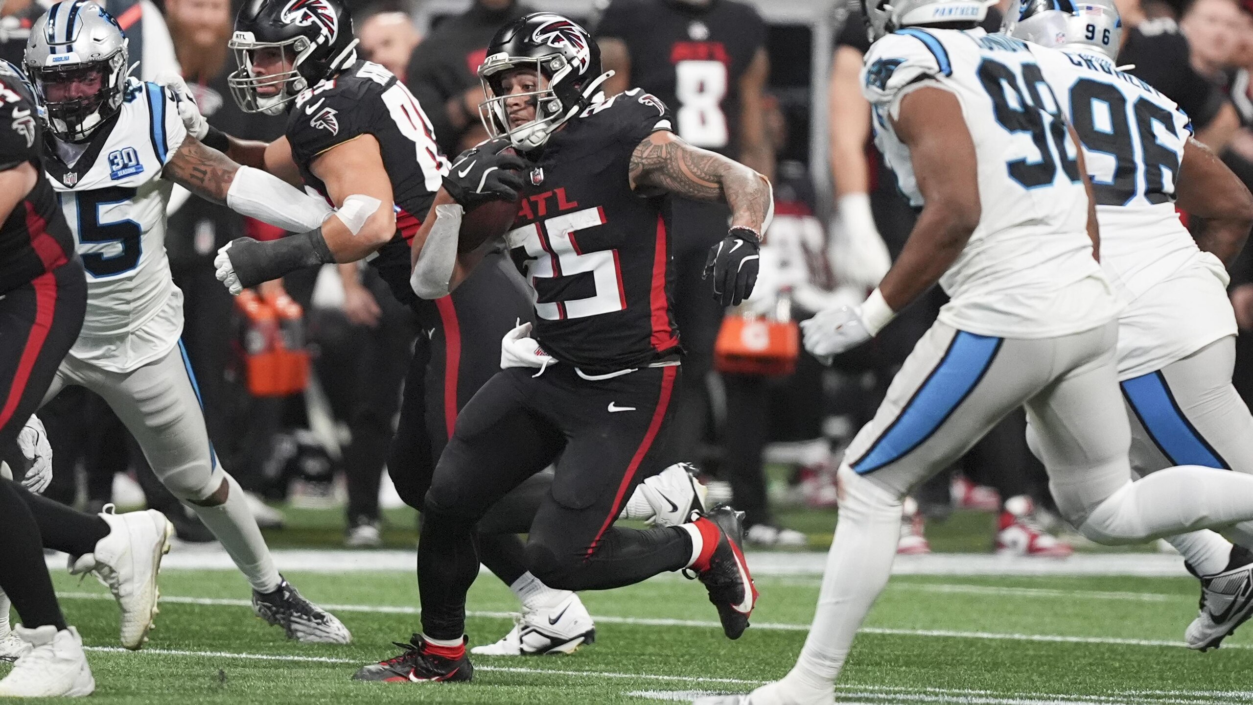 Panthers Falcons Football