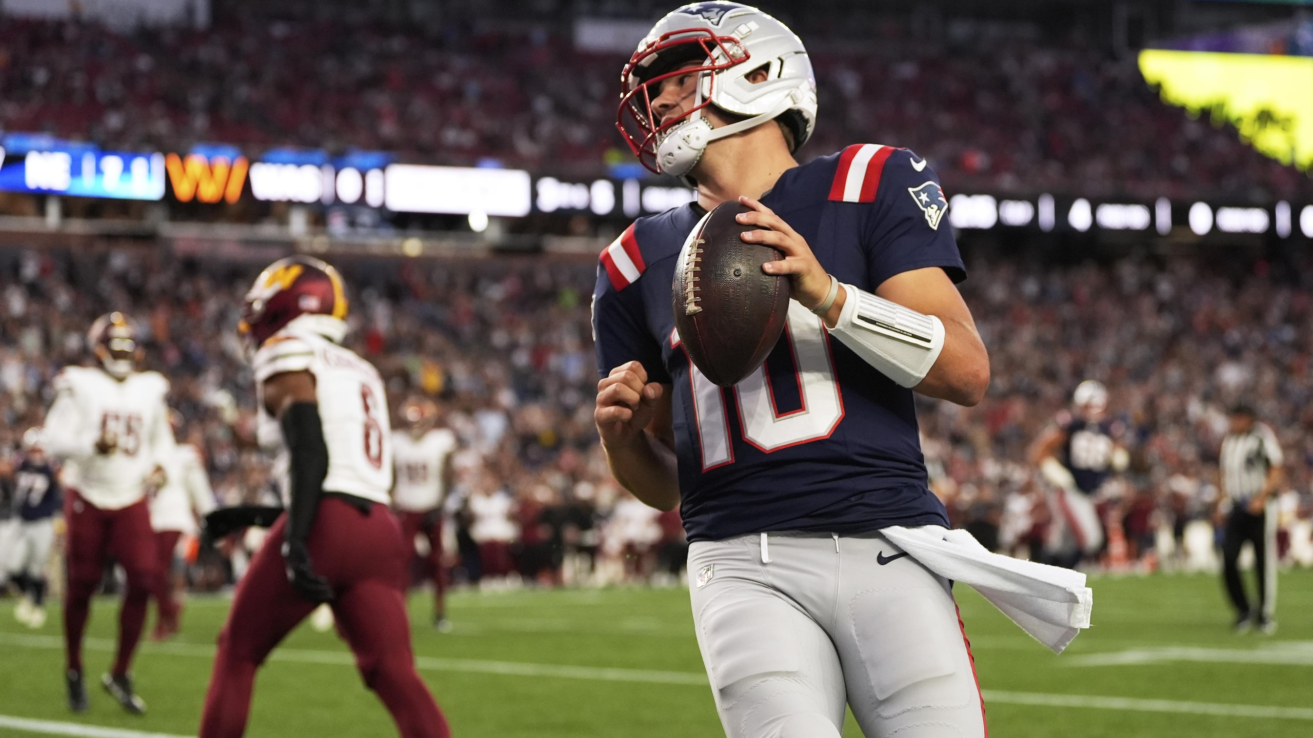 Commanders Patriots Football