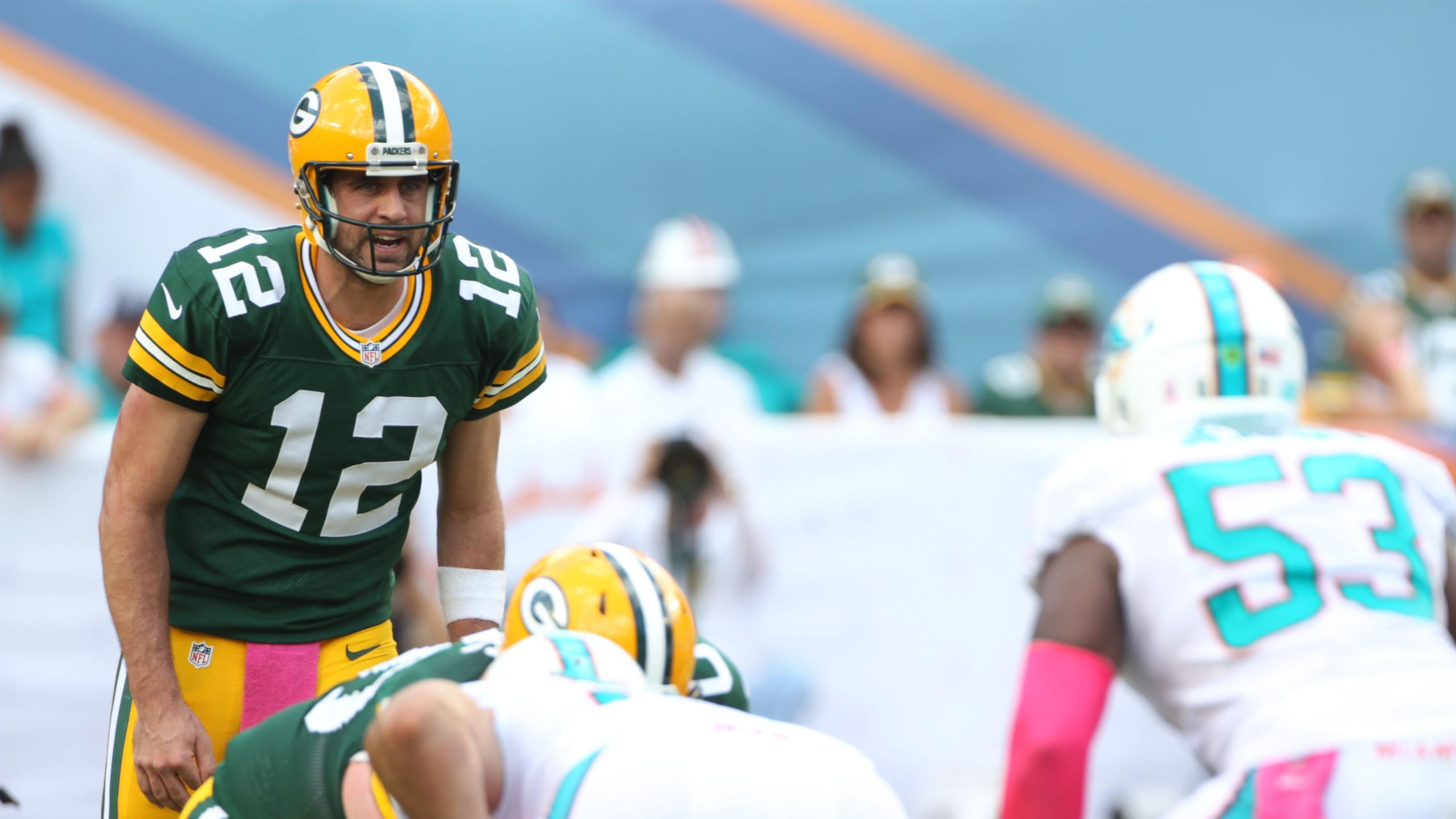 Packers Dolphins Football