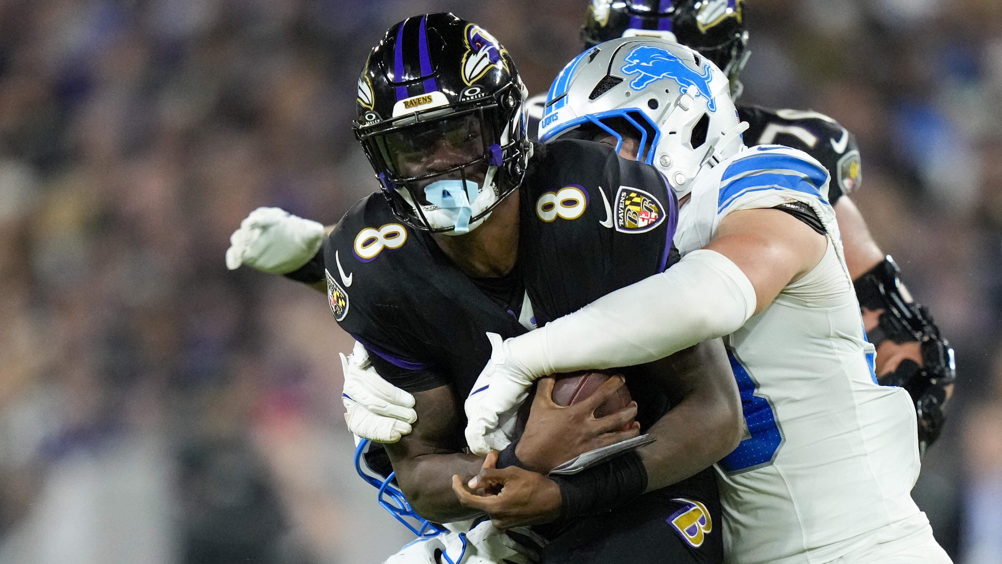 Lions Ravens Football